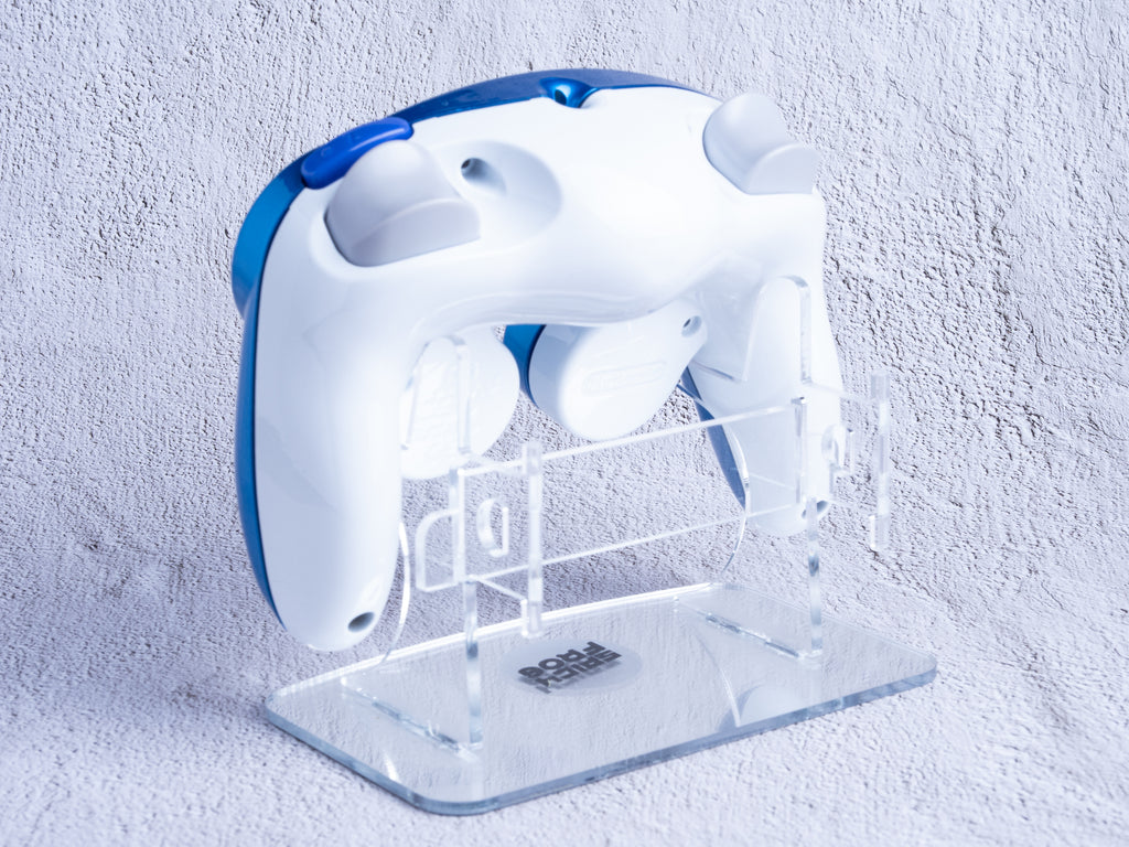 Blue & White - Custom Painted GameCube Controller Shells