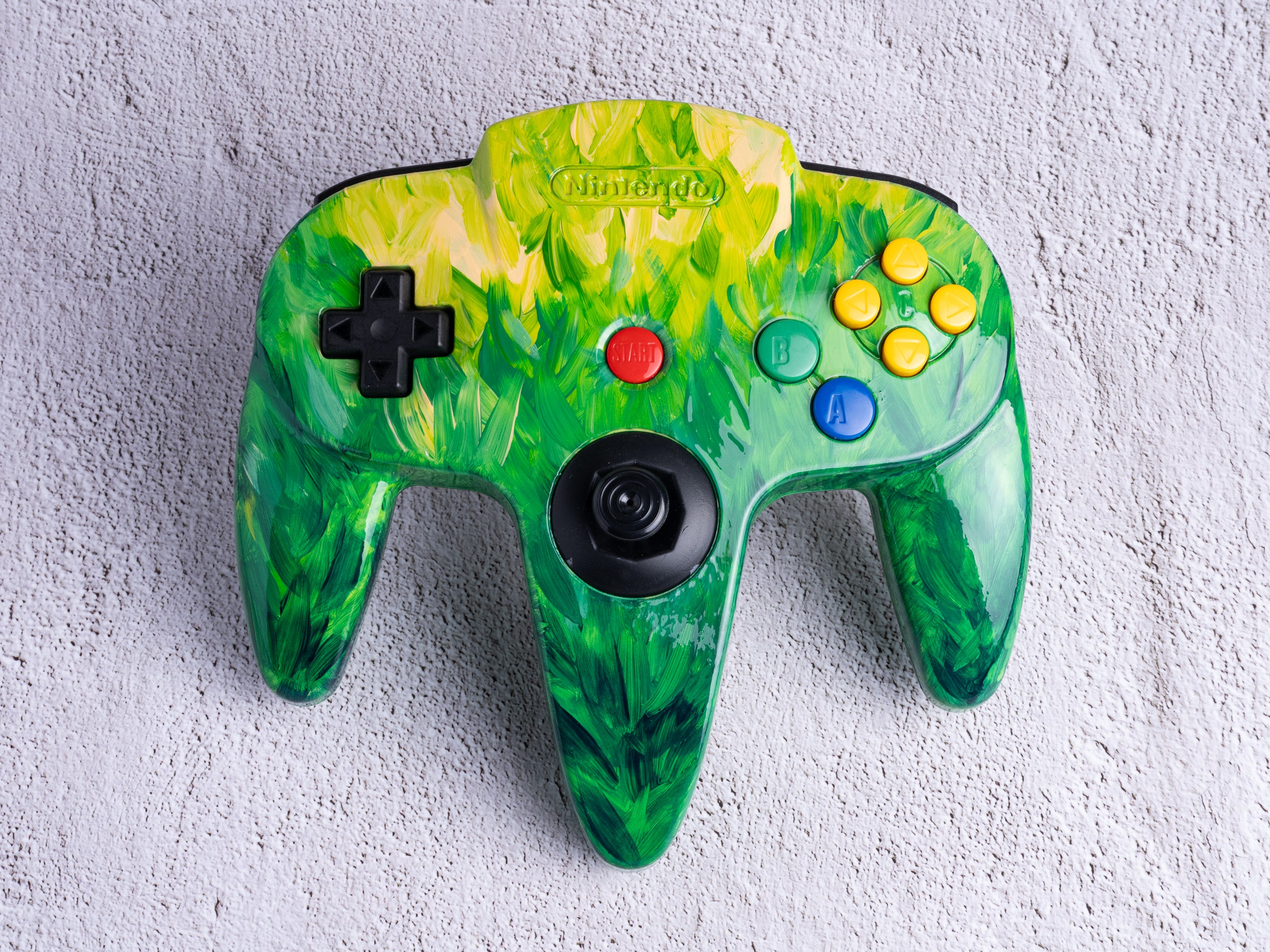 Jungle - Custom Painted Nintendo 64 Controller Shells