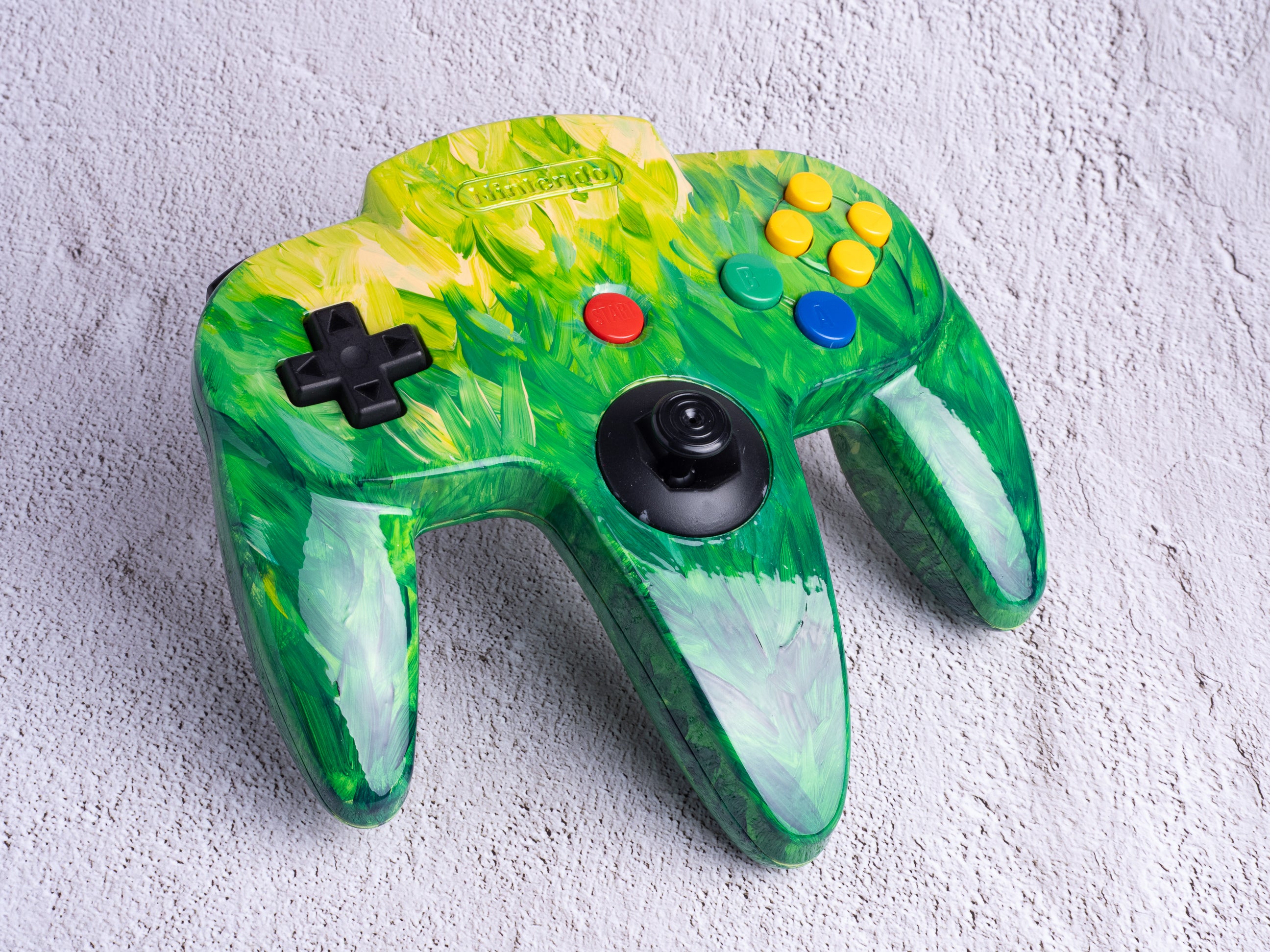 Jungle - Custom Painted Nintendo 64 Controller Shells
