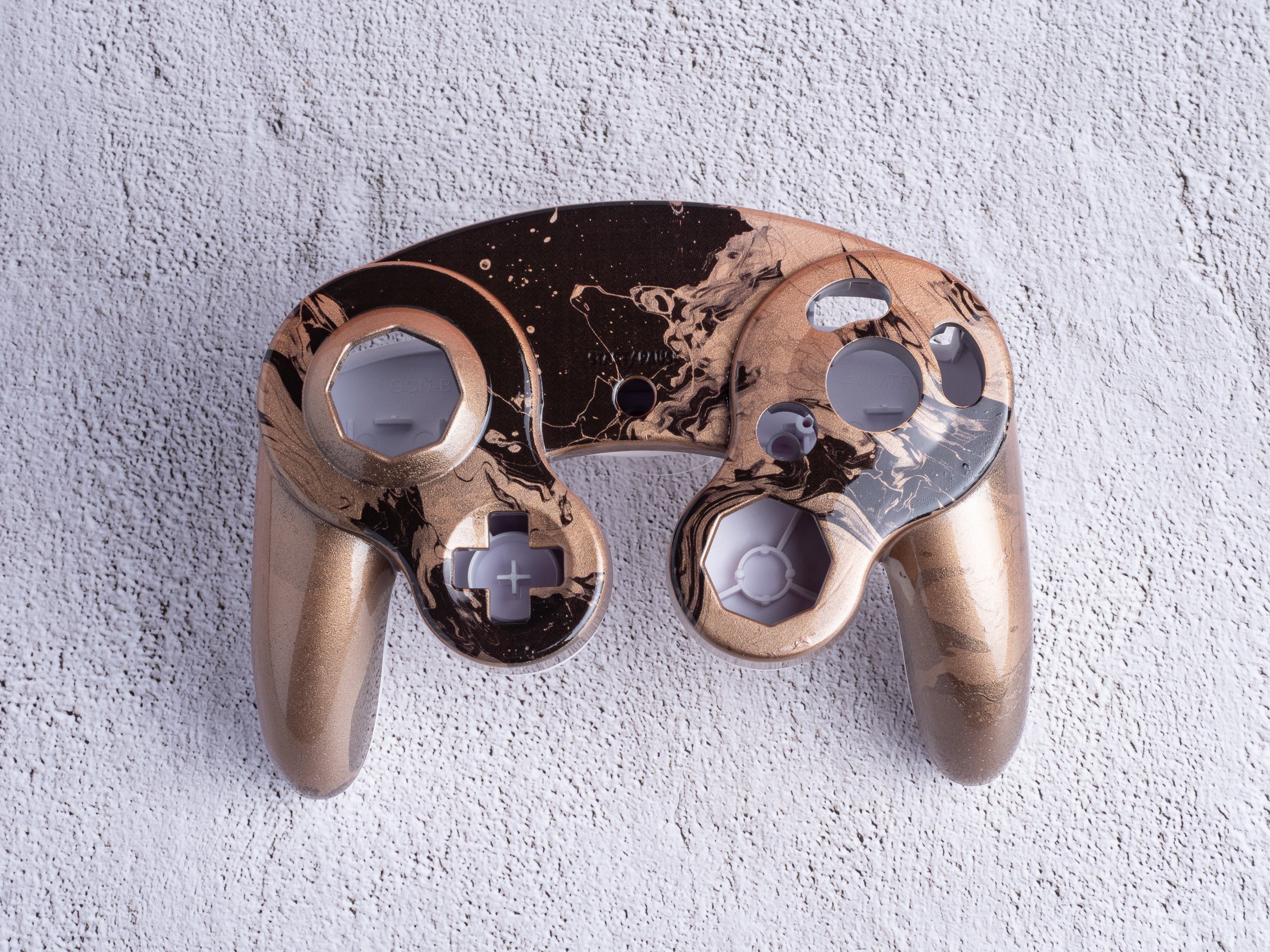 Top Shell for GameCube Controller ~ Custom Painted GameCube Controller