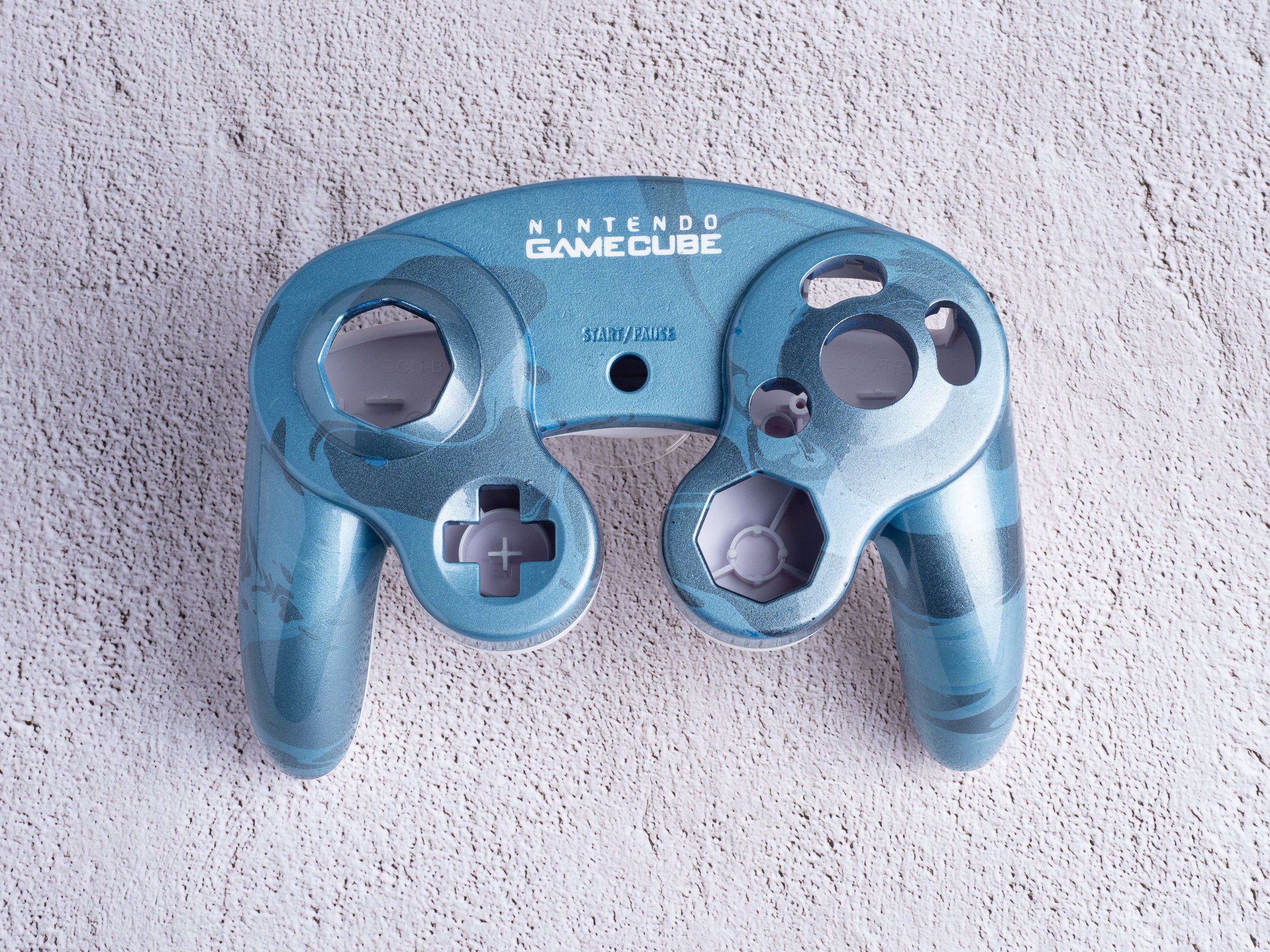 Top Shell for GameCube Controller ~ Custom Painted GameCube Controller