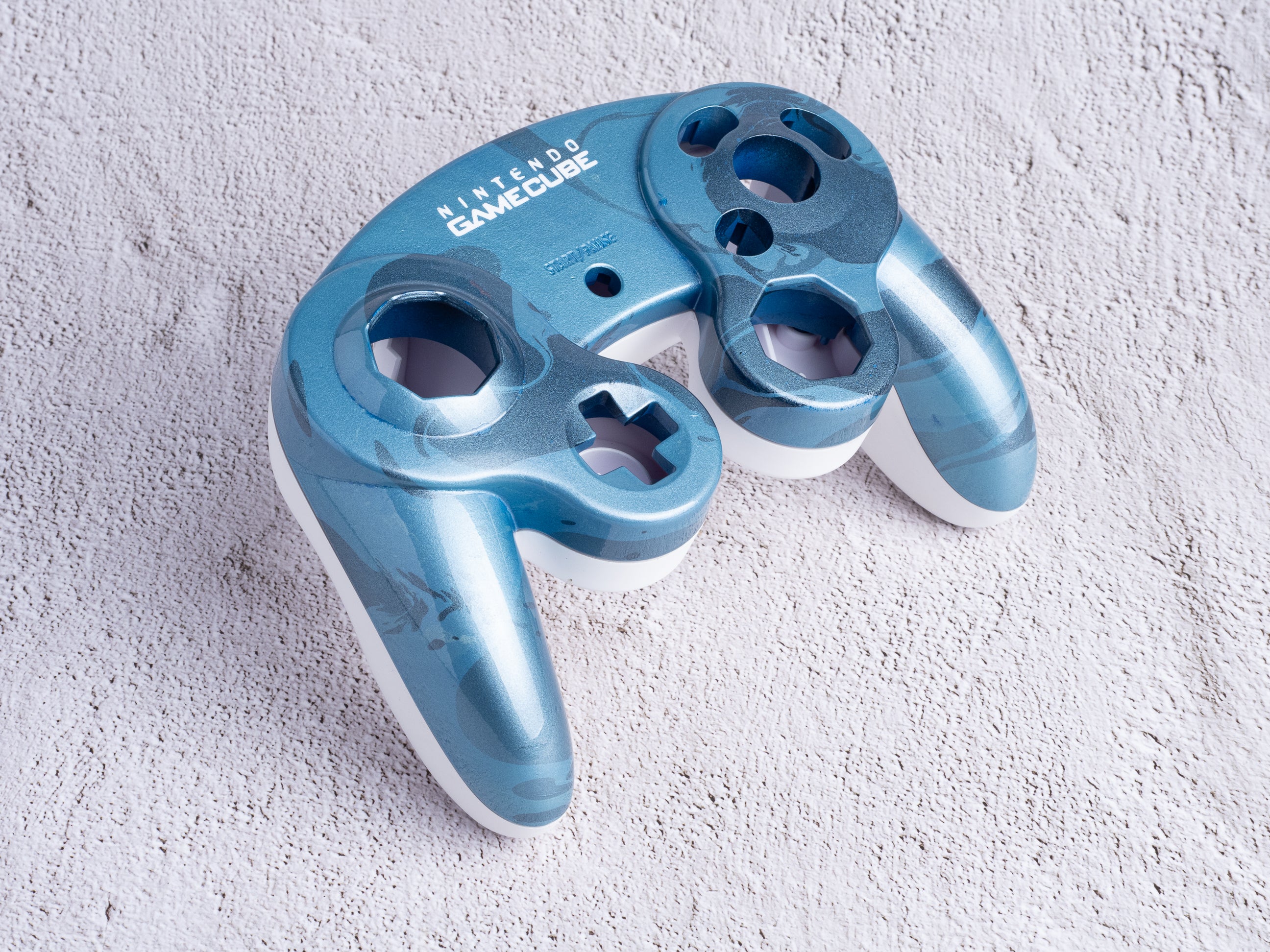 Top Shell for GameCube Controller ~ Custom Painted GameCube Controller