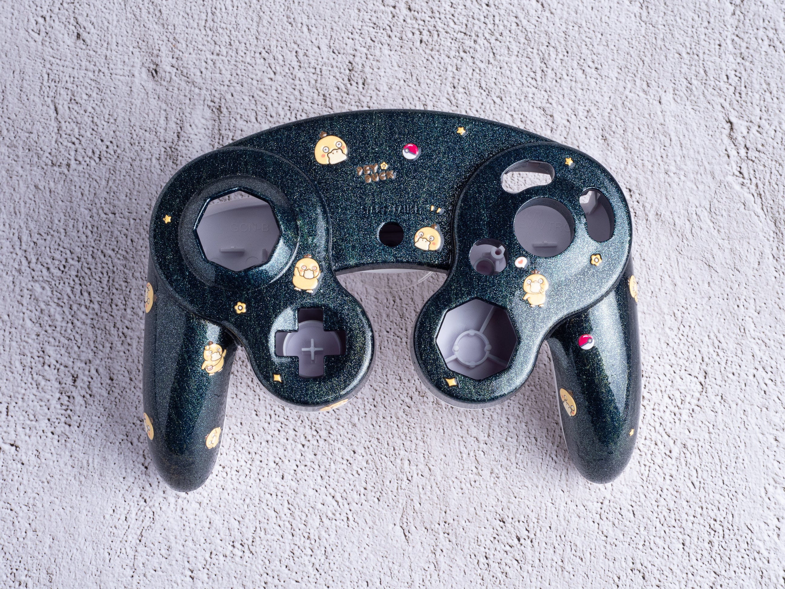 Top Shell for GameCube Controller ~ Custom Painted GameCube Controller