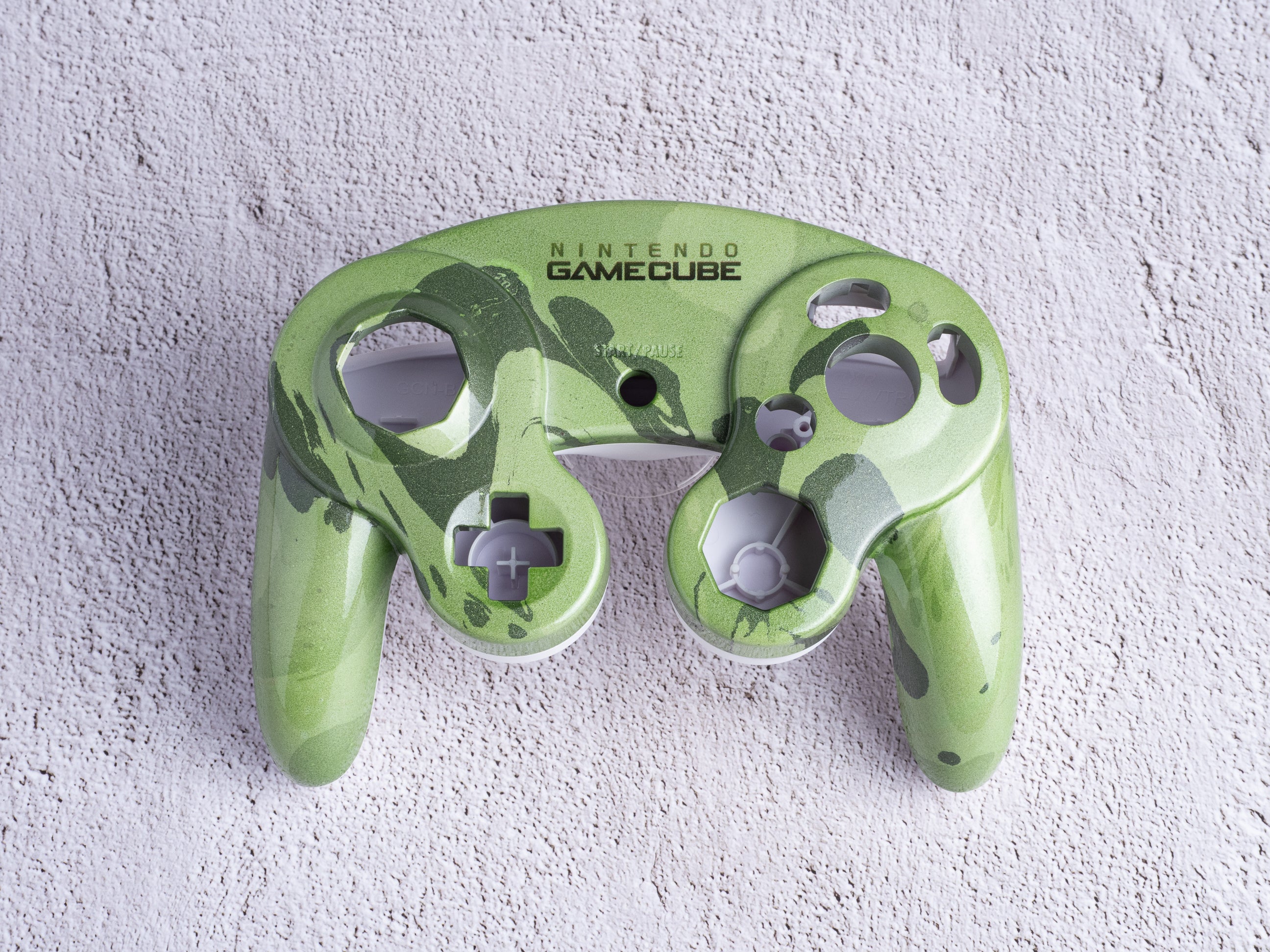 Top Shell for GameCube Controller ~ Custom Painted GameCube Controller