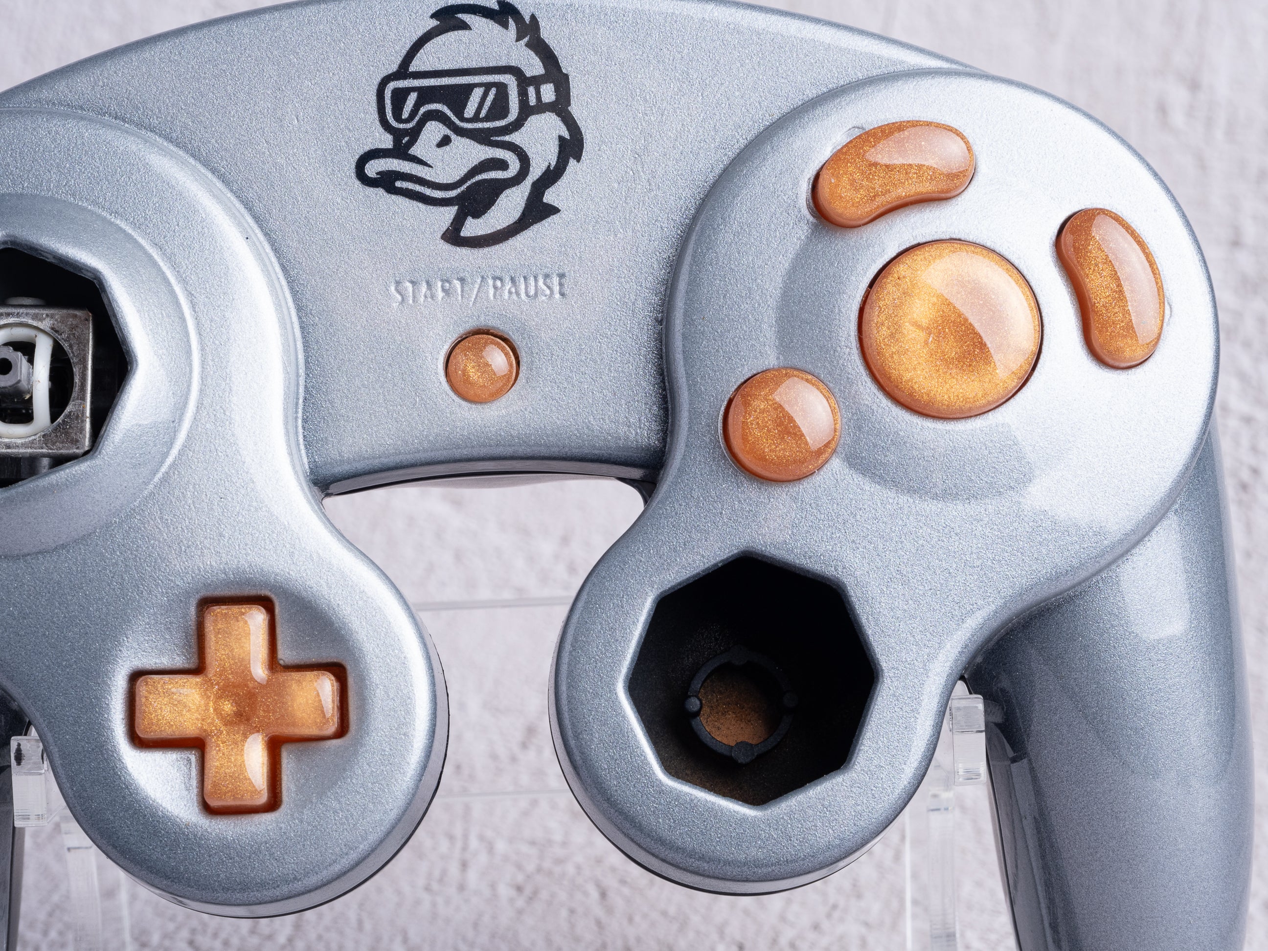 Handmade resin buttons for GameCube controllers (1-part)