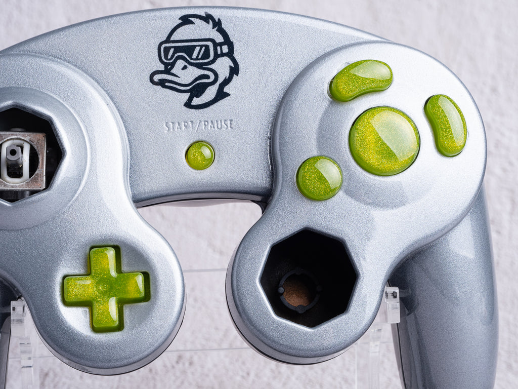 Handmade resin buttons for GameCube controllers (1-part)