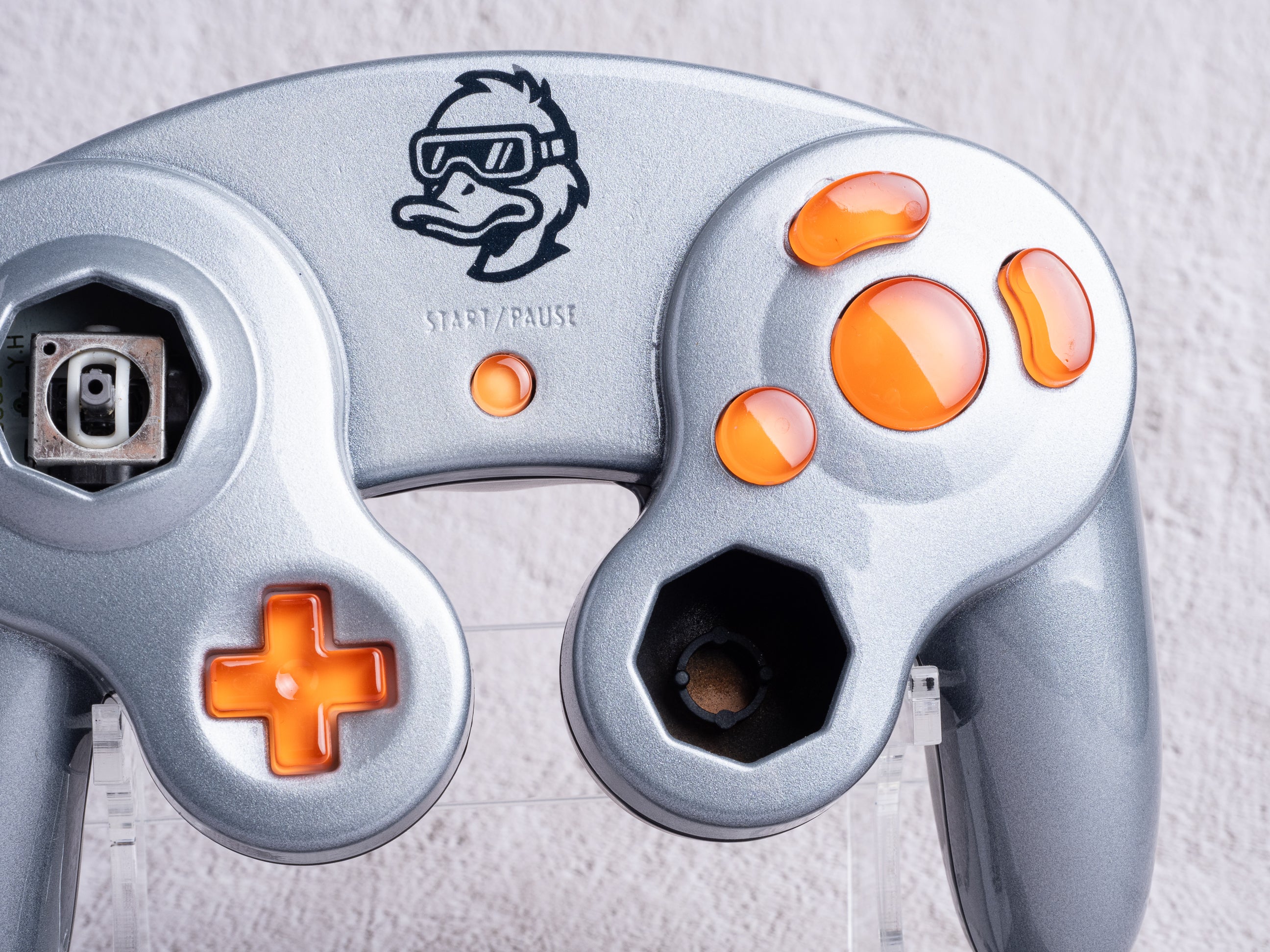 Handmade resin buttons for GameCube controllers (1-part)