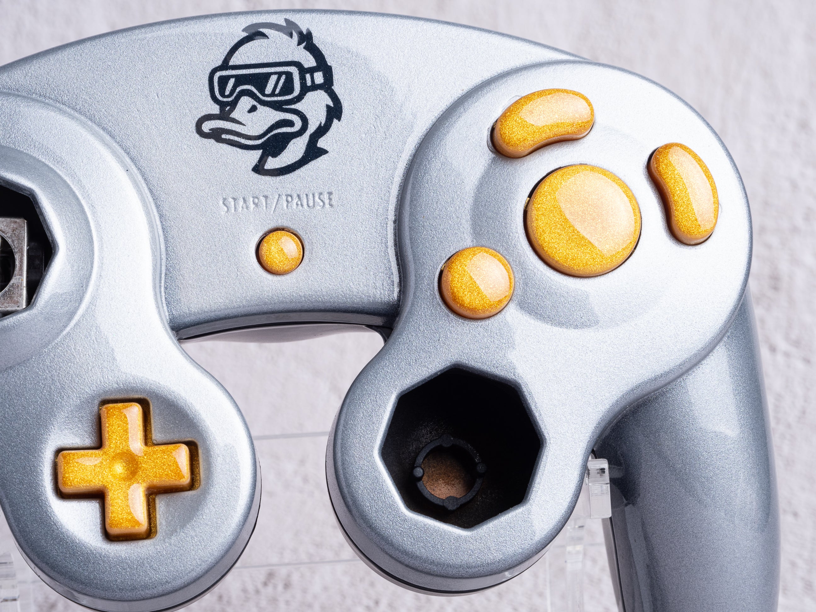 Handmade resin buttons for GameCube controllers (1-part)