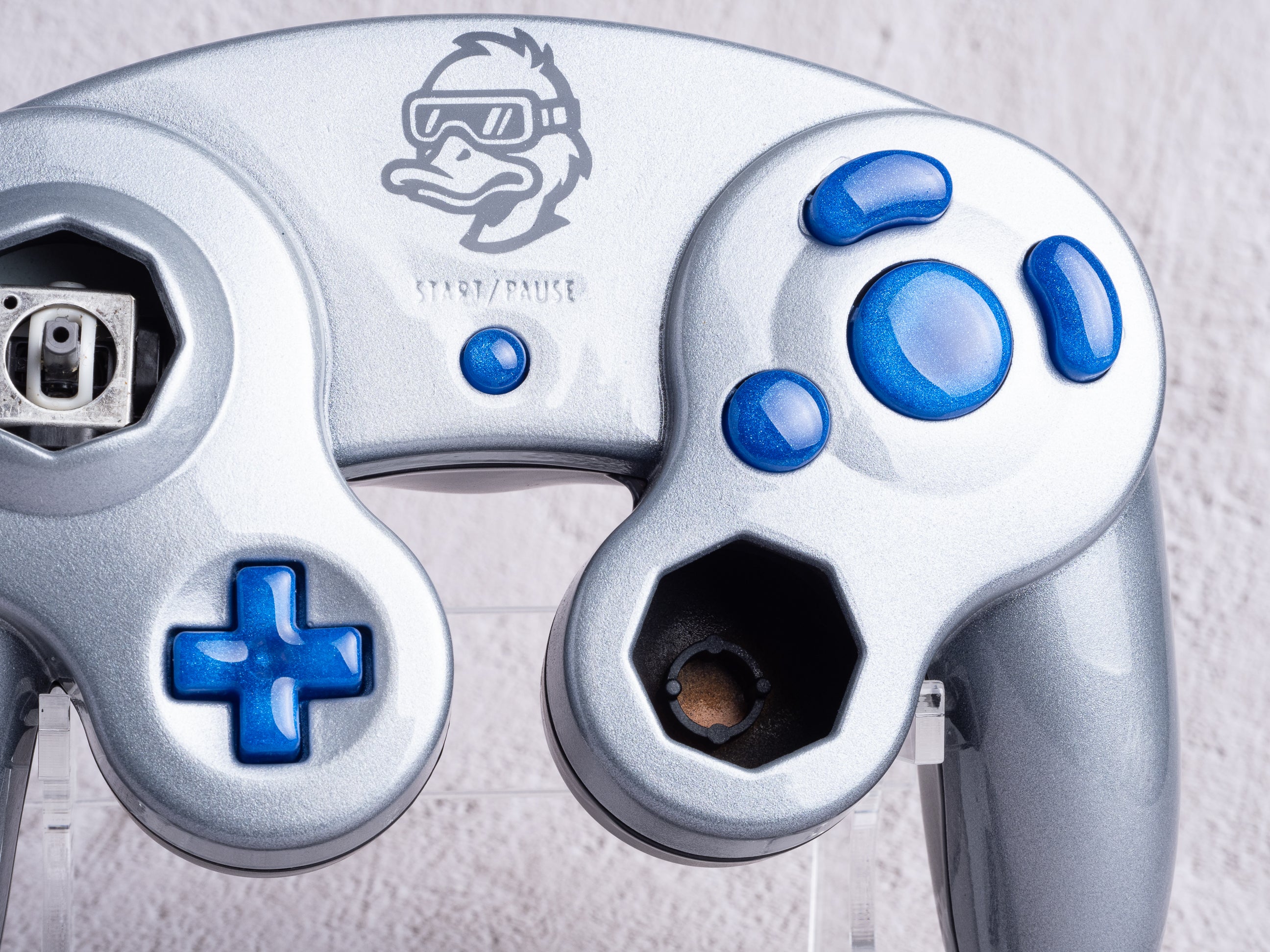 Handmade resin buttons for GameCube controllers (1-part)