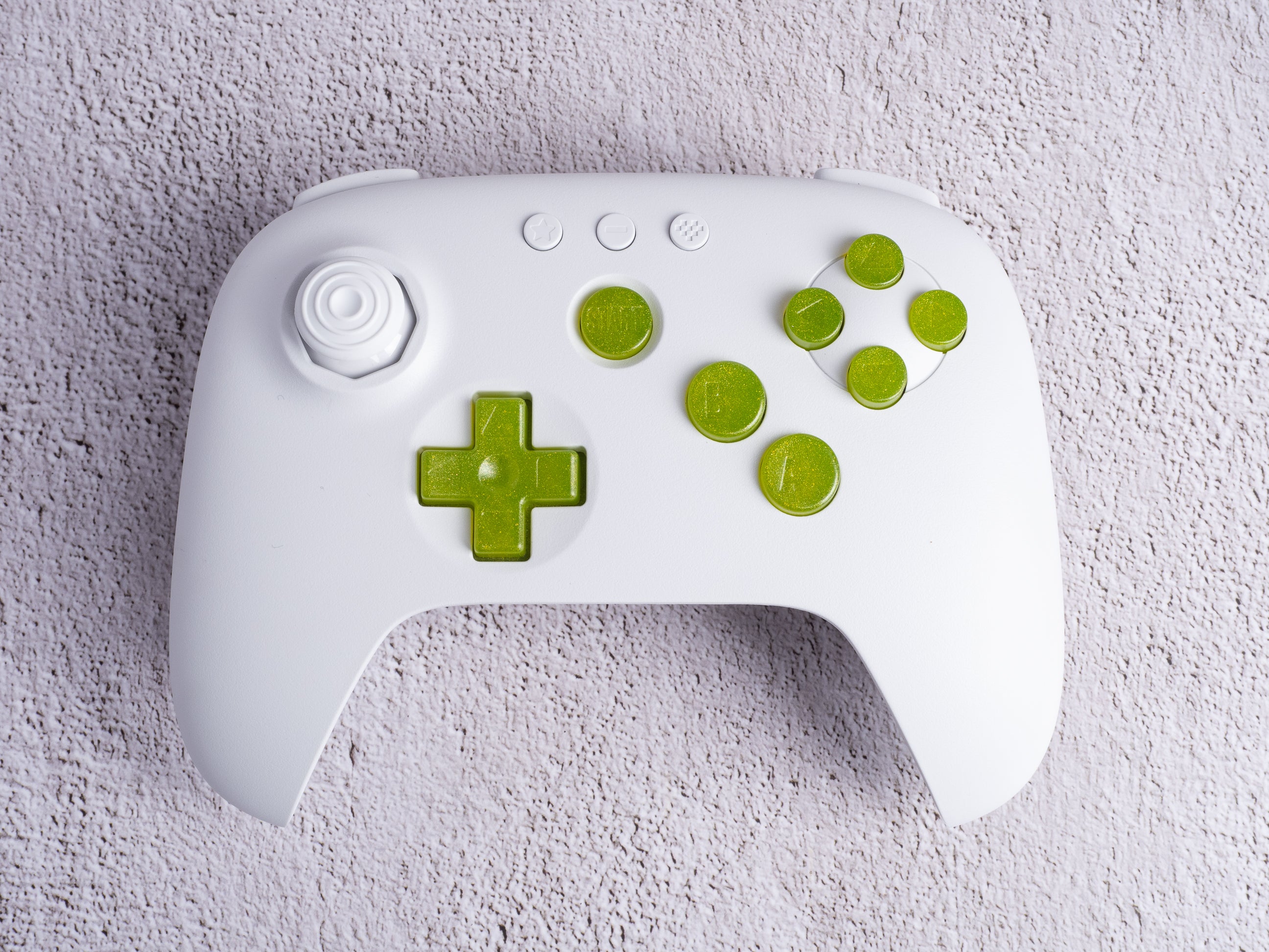 Resin Face Buttons for 8BitDo 64 Bluetooth Controller