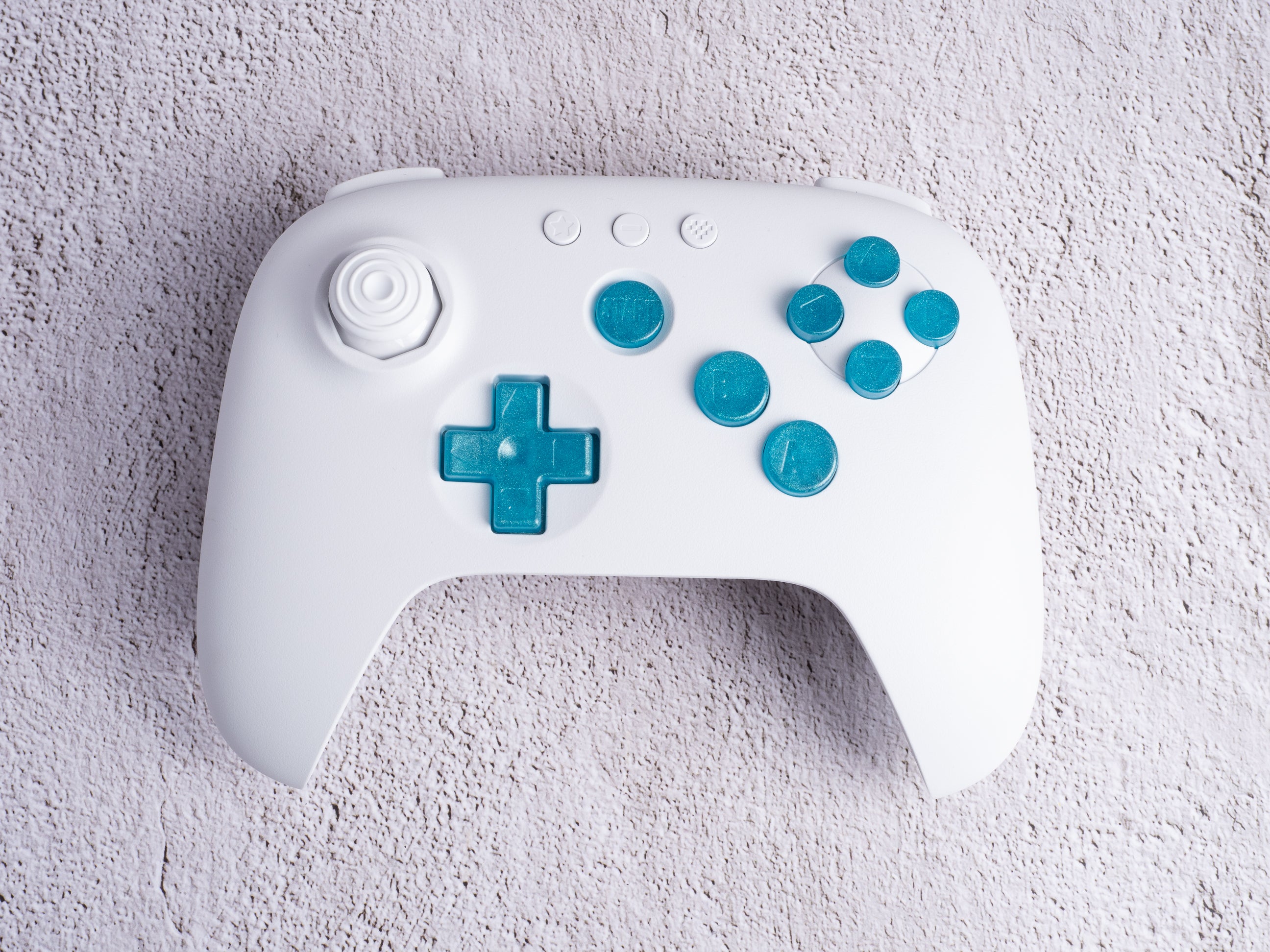 Resin Face Buttons for 8BitDo 64 Bluetooth Controller