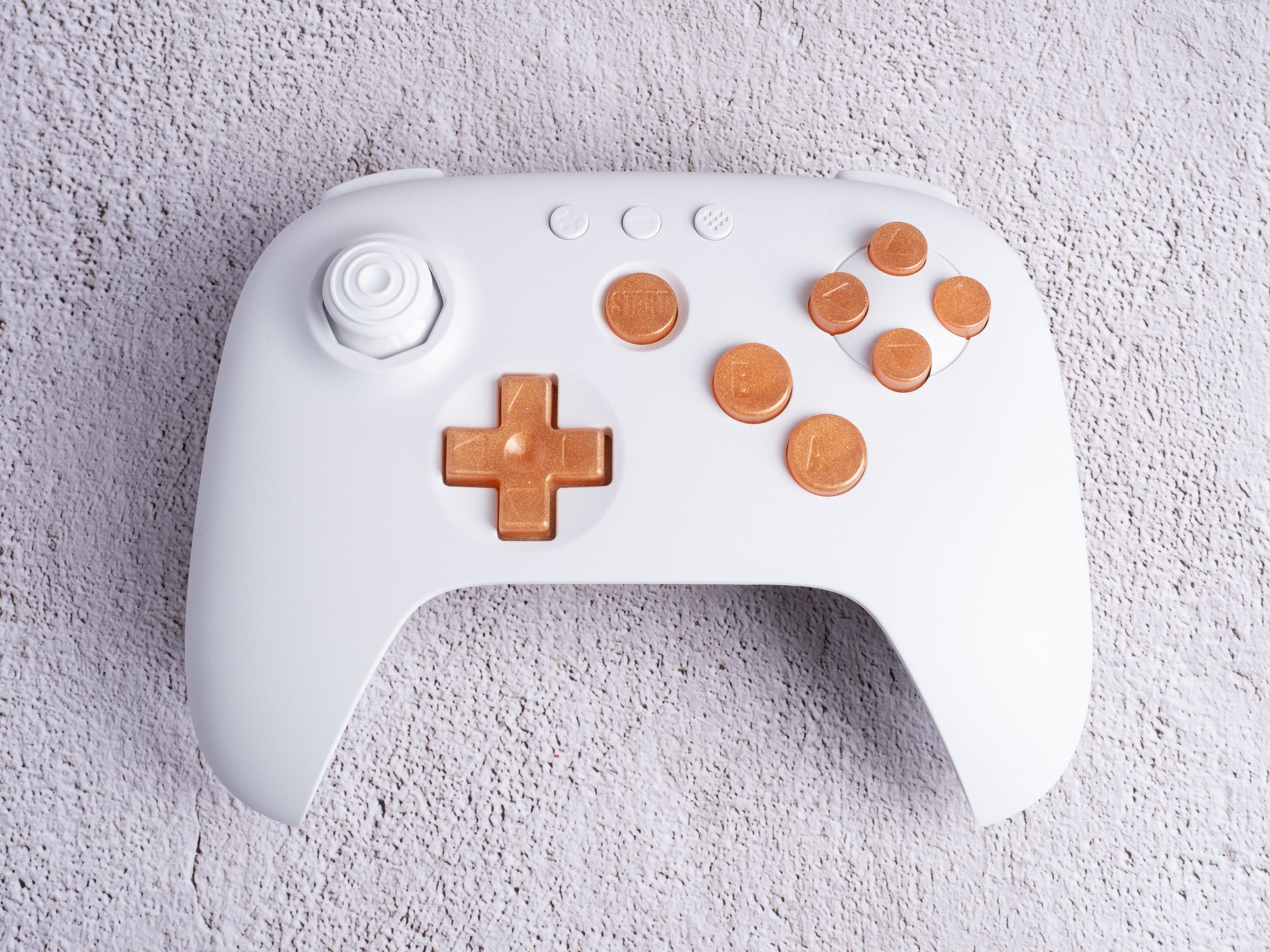 Resin Face Buttons for 8BitDo 64 Bluetooth Controller