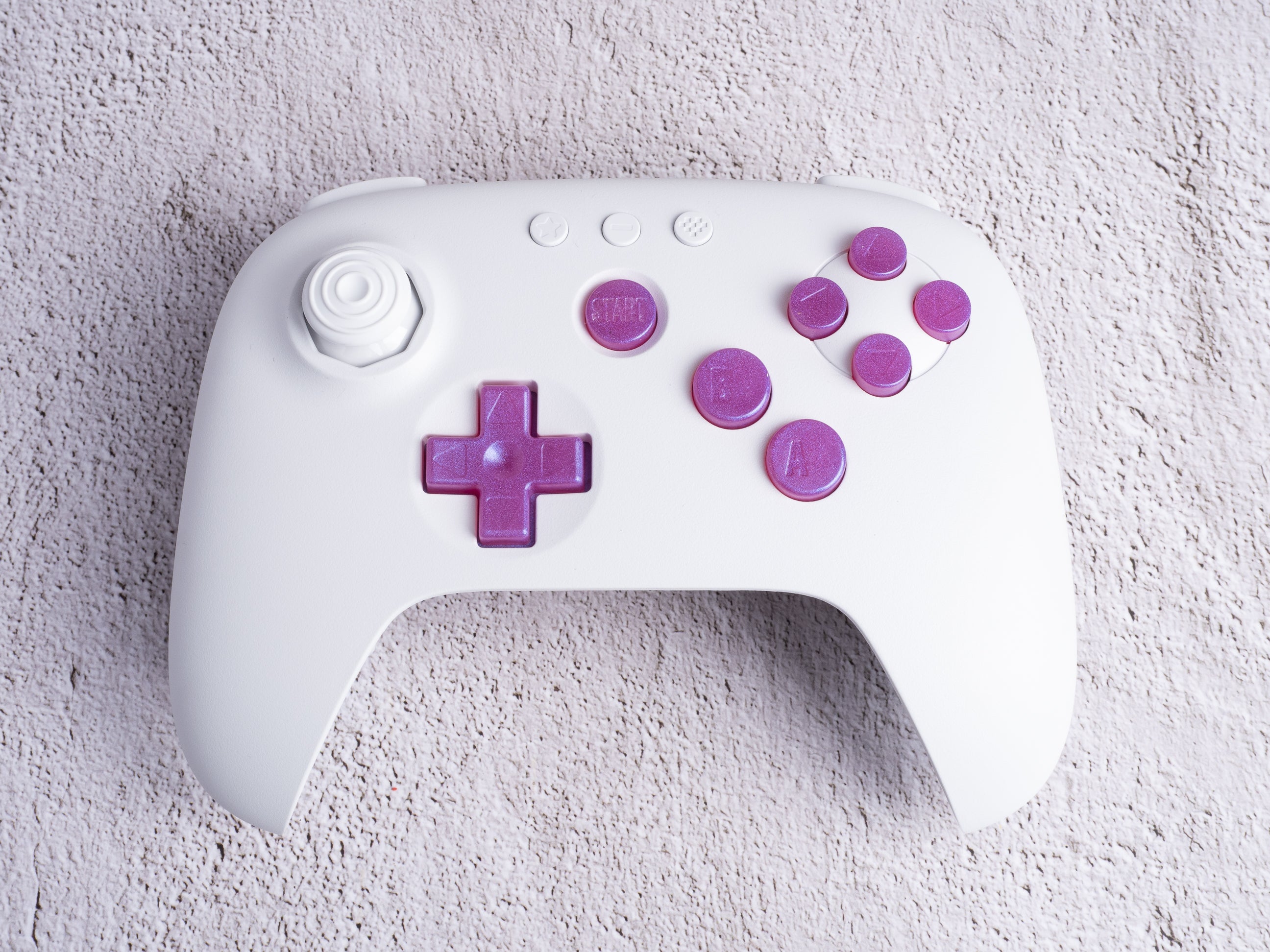 Resin Face Buttons for 8BitDo 64 Bluetooth Controller