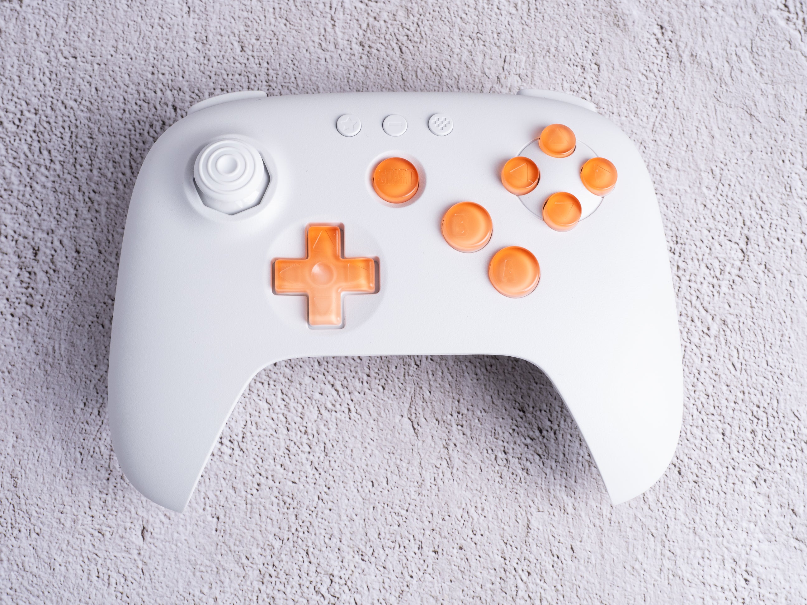 Resin Face Buttons for 8BitDo 64 Bluetooth Controller