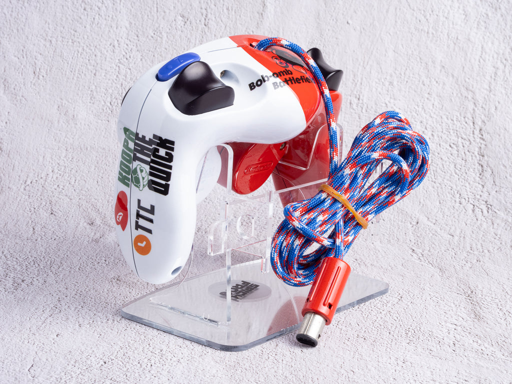 Super Mario / Speedrun - Custom Painted GameCube Controller