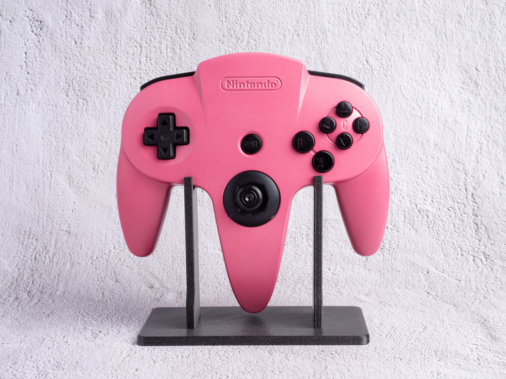Pink Satin - Custom Painted Nintendo 64 Controller Shells
