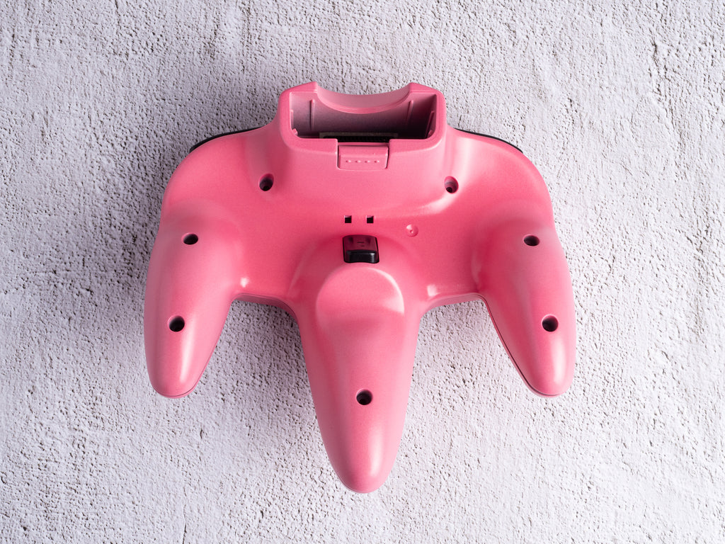 Pink Satin - Custom Painted Nintendo 64 Controller Shells