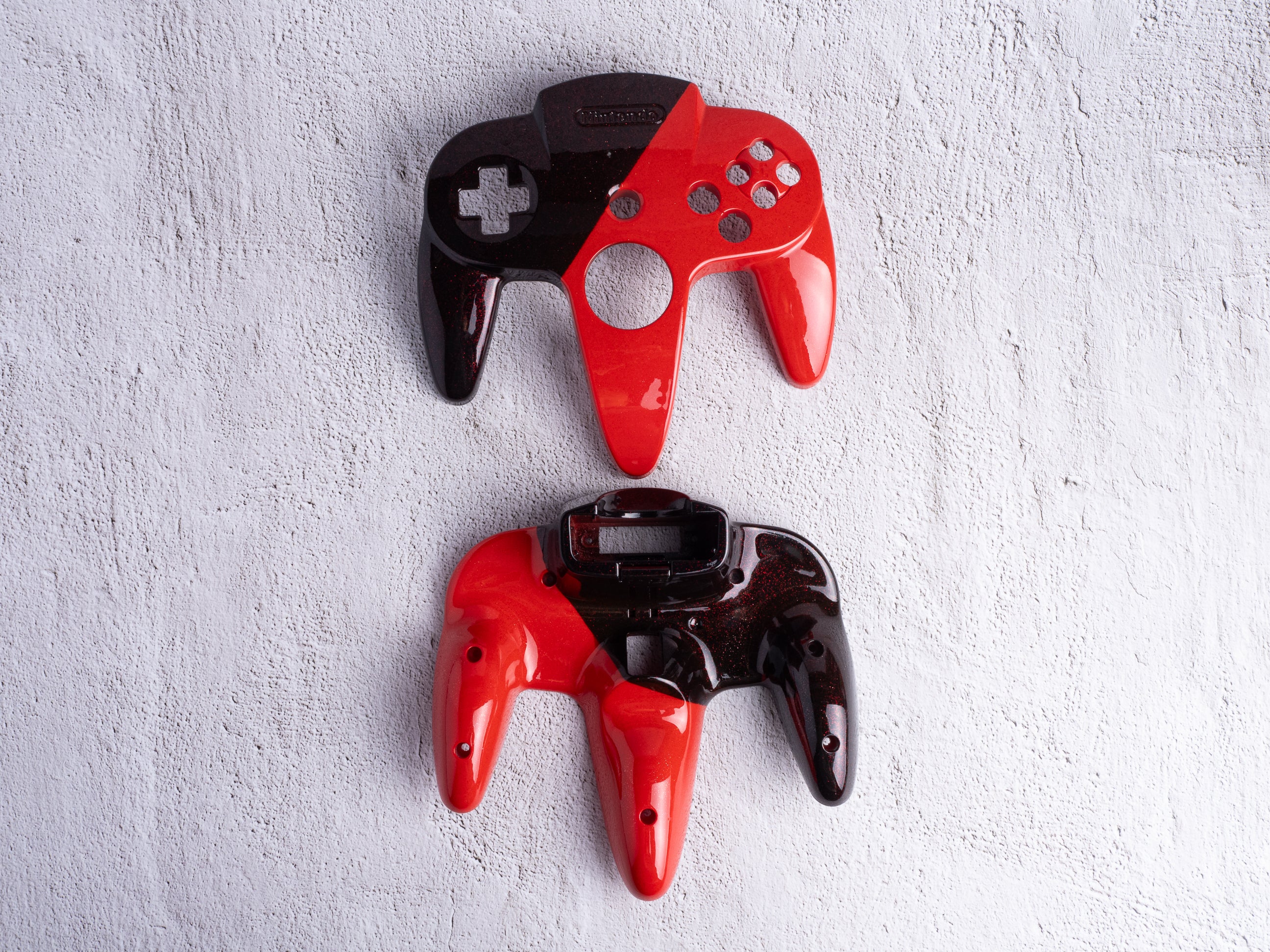 Racing Red - Custom Painted Nintendo 64 Controller Shells