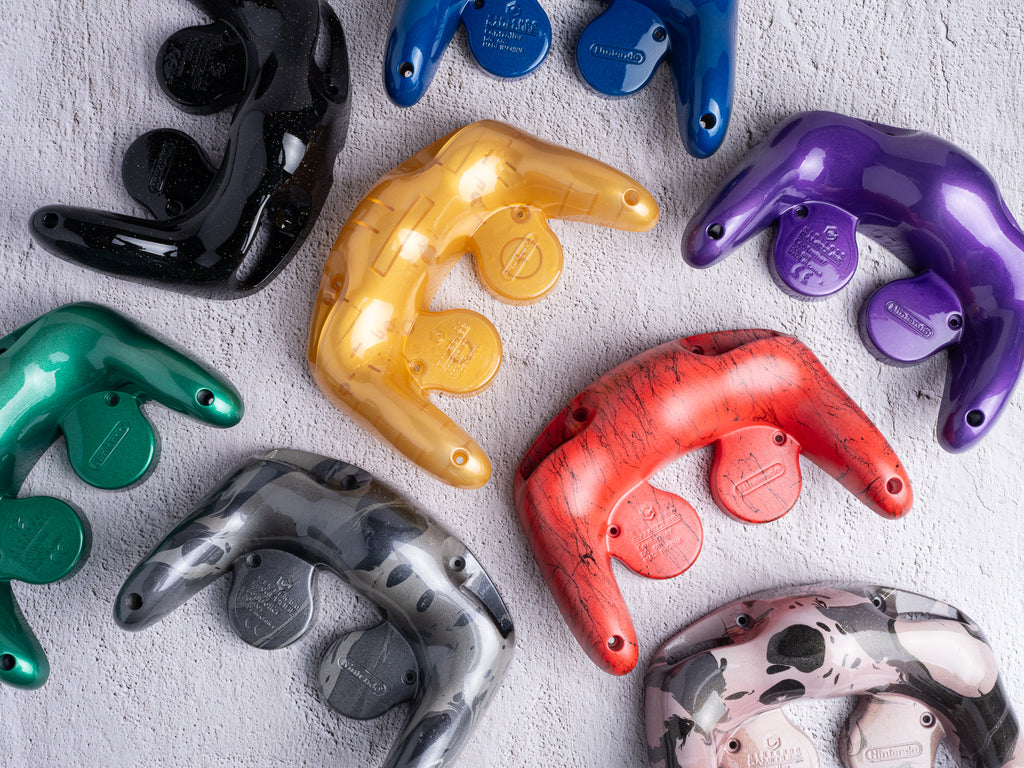 Bottom Shell for GameCube Controller ~ Custom Painted GameCube Controller