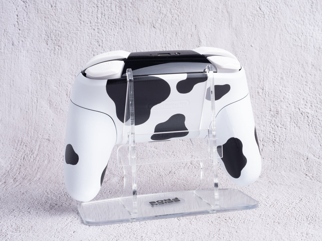 Cow Karting / Mario Kart World - Nintendo Switch Pro Controller - Custom Painted