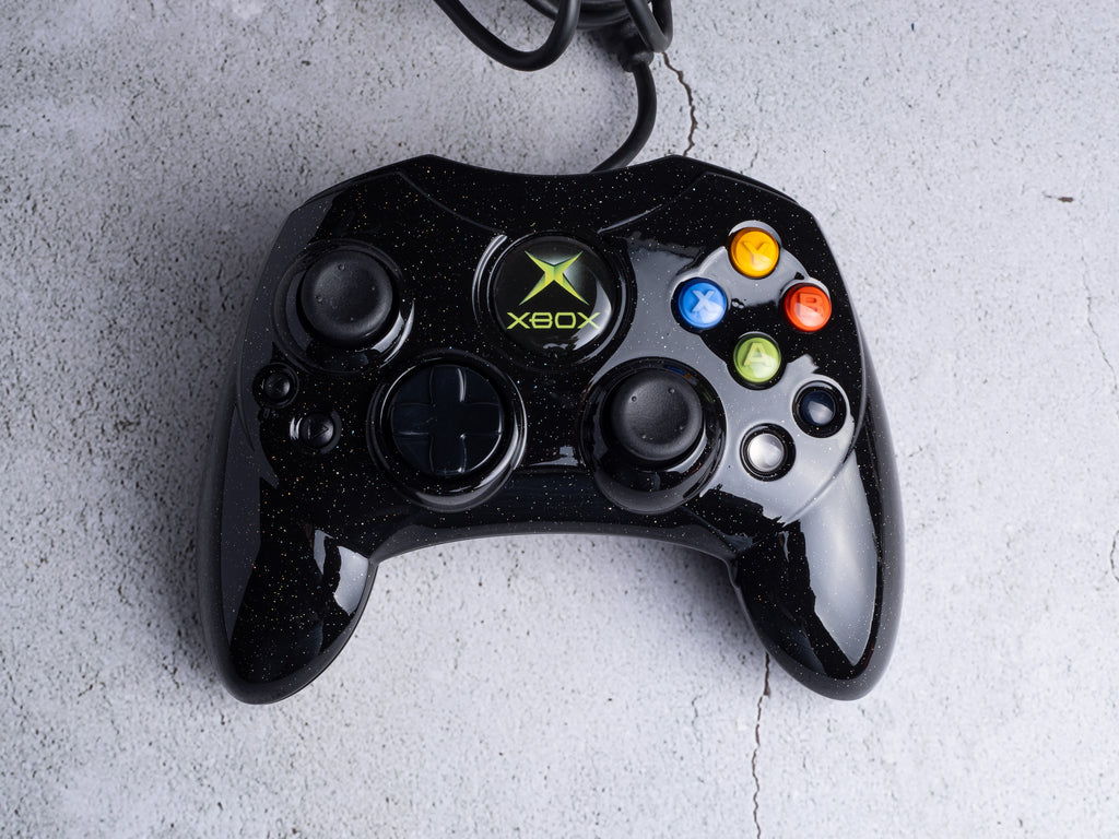 Custom Xbox OG / Classic Controller - Galaxy Black