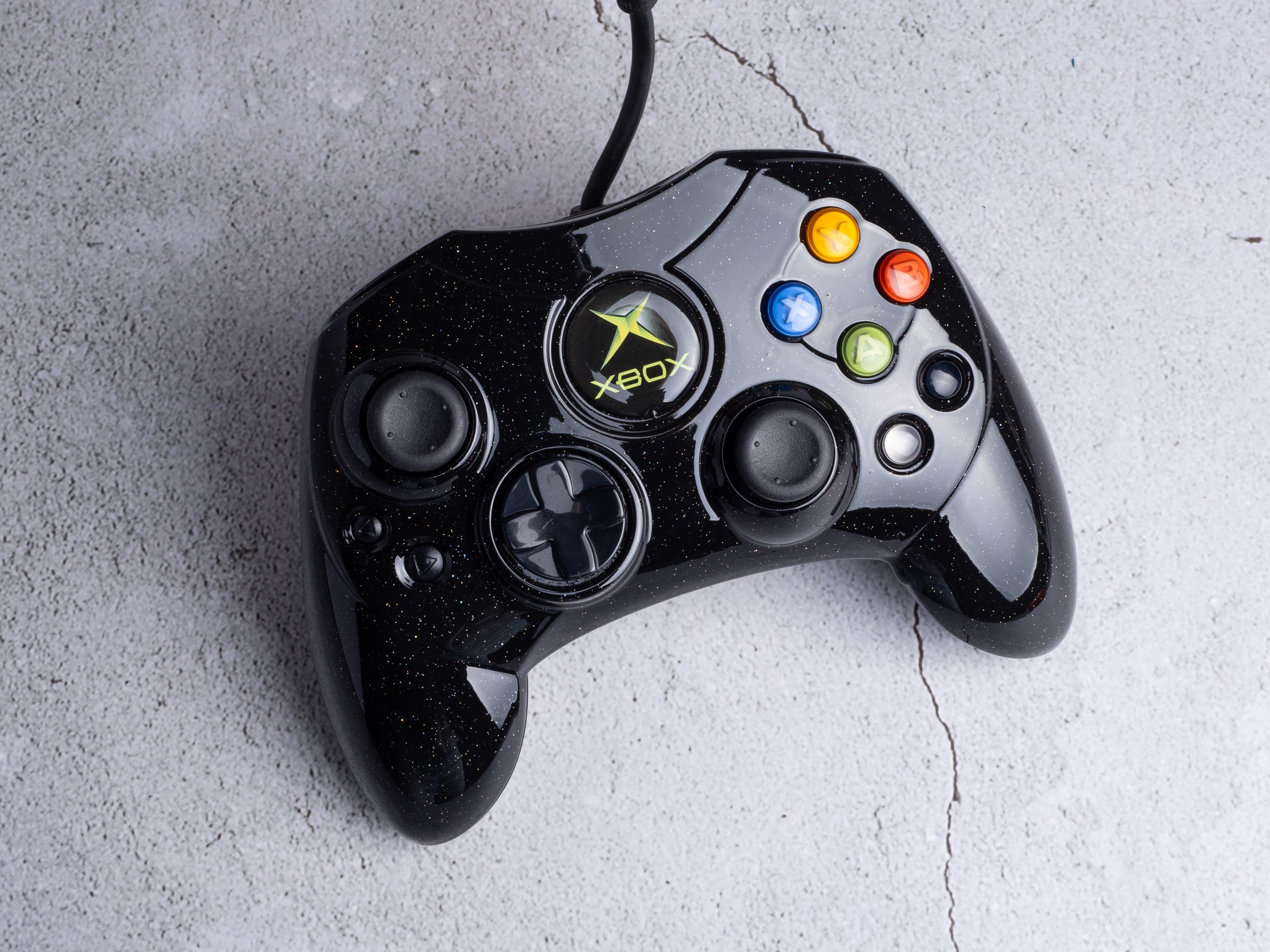 Custom Xbox OG / Classic Controller - Galaxy Black