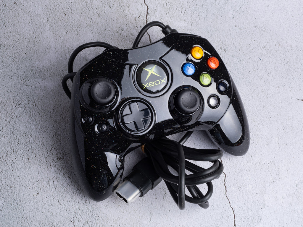 Custom Xbox OG / Classic Controller - Galaxy Black