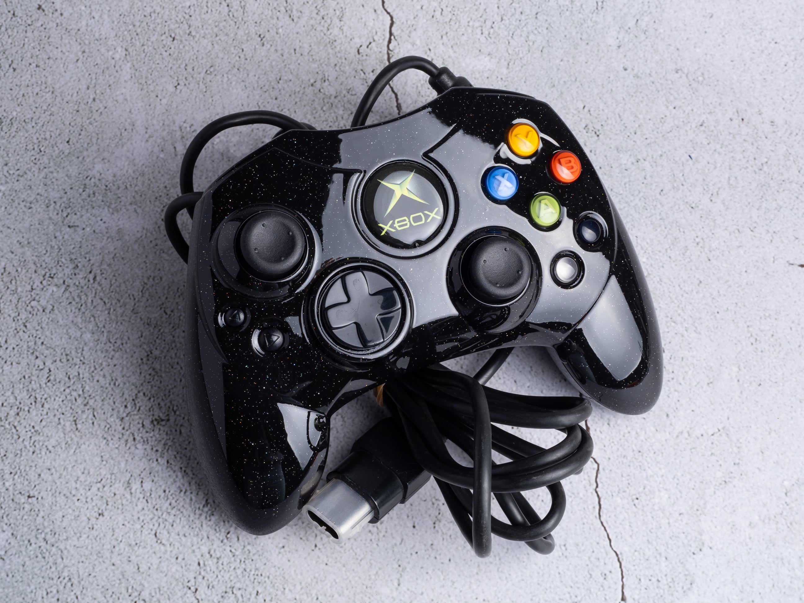 Custom Xbox OG / Classic Controller - Galaxy Black