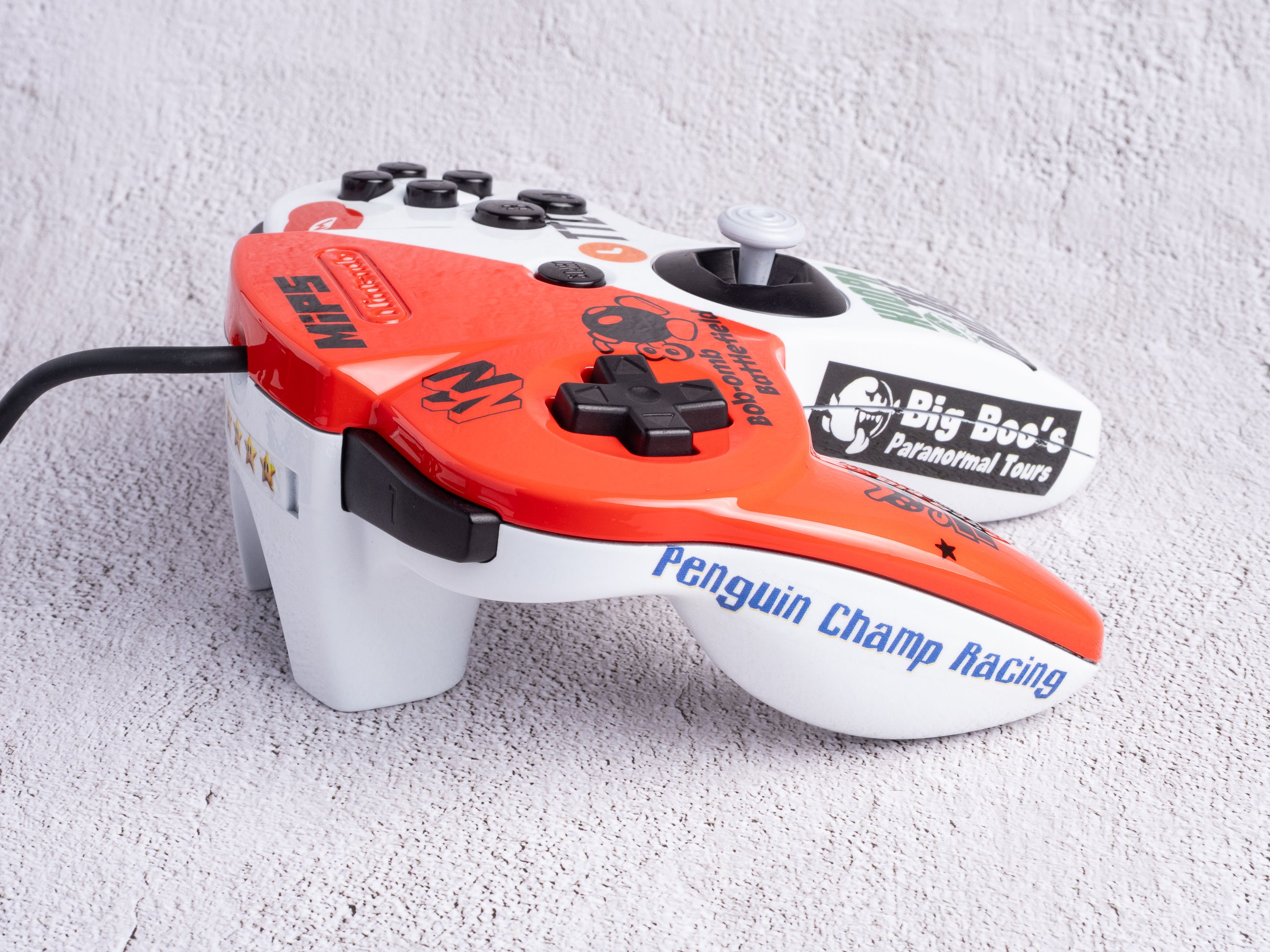 Super Mario 64 - Custom Painted Nintendo 64 Controller (OEM)