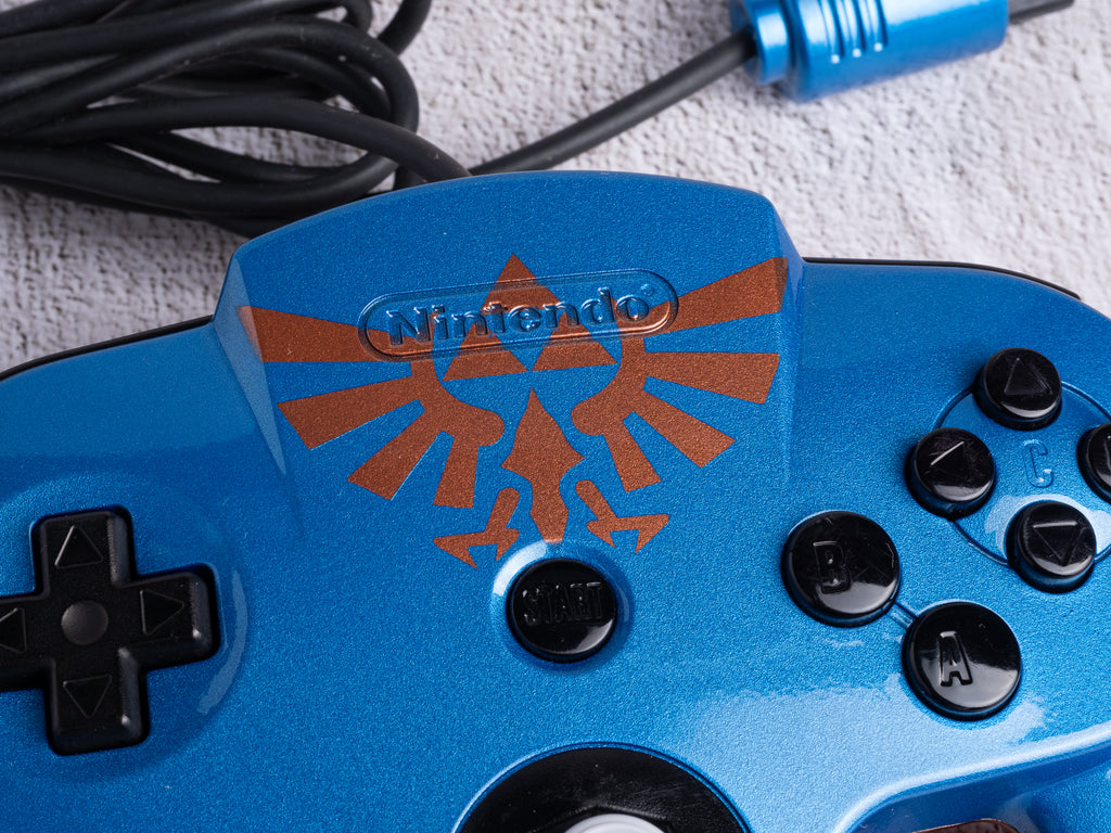 B-STOCK - Ocarina of Time - Custom Painted Nintendo 64 Controller (OEM)