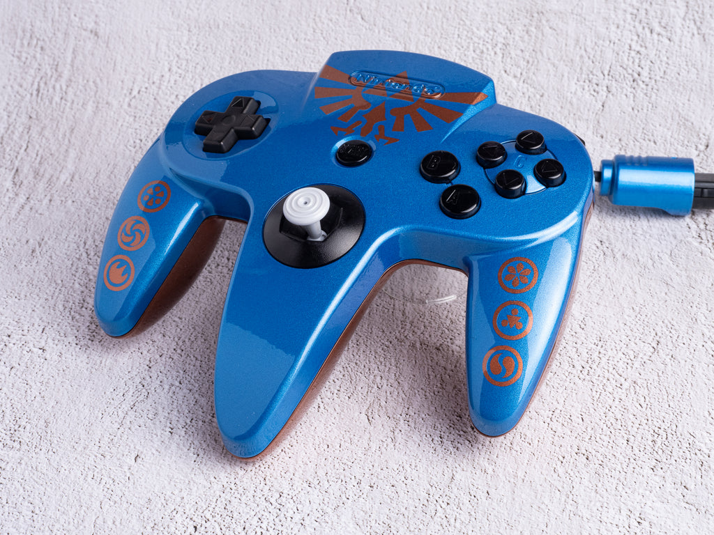 B-STOCK - Ocarina of Time - Custom Painted Nintendo 64 Controller (OEM)