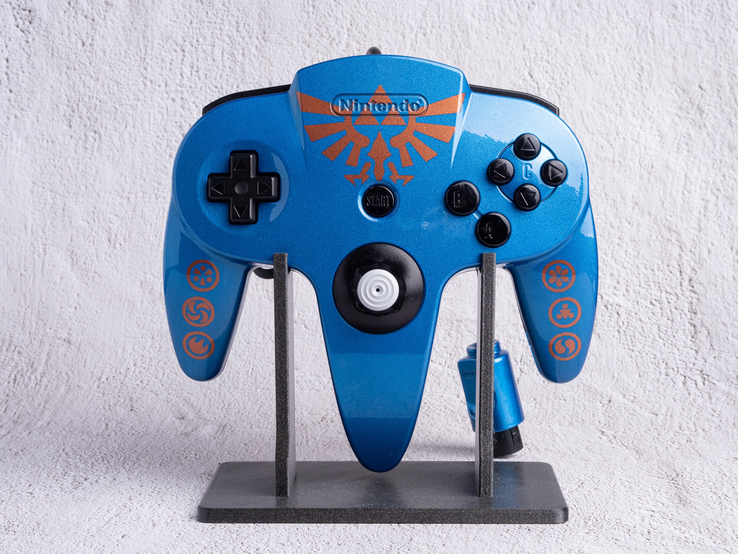 Ocarina of Time - Custom Painted Nintendo 64 Controller (OEM)