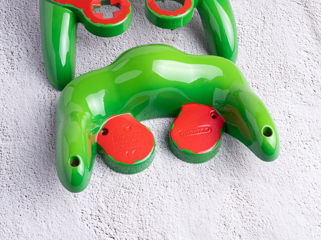 Bowser - Custom Painted GameCube Controller Shells