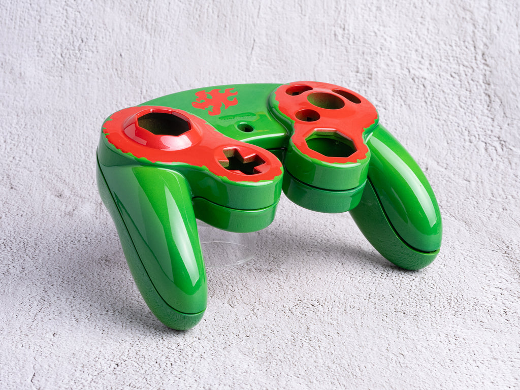 Bowser - Custom Painted GameCube Controller Shells