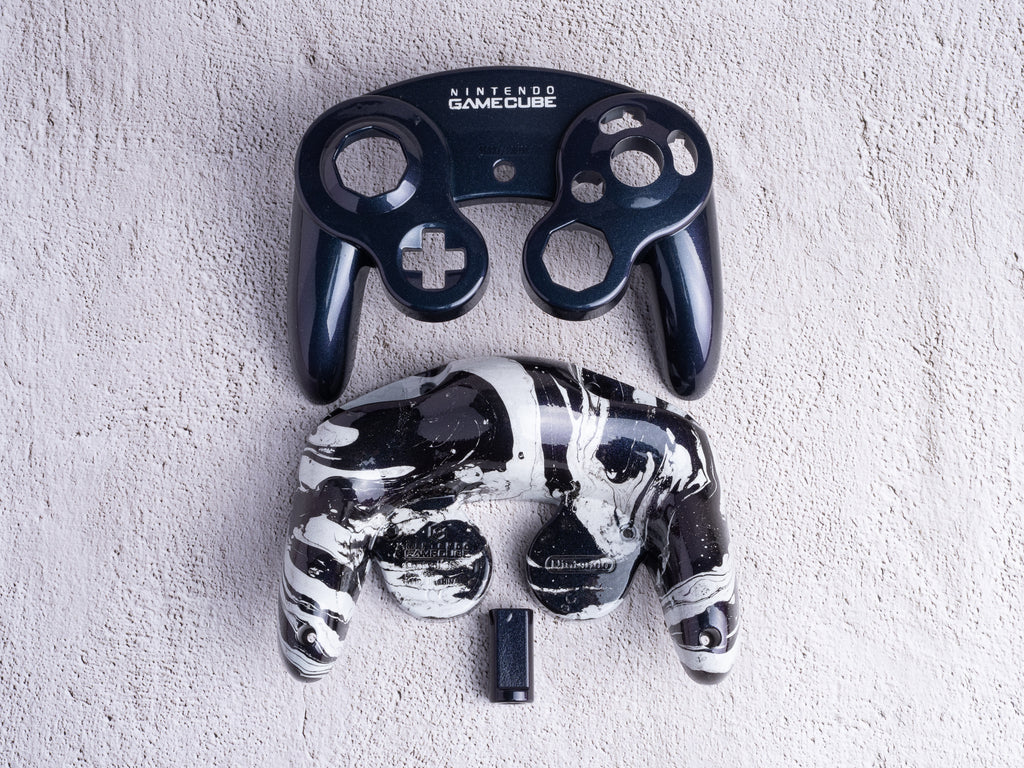 Marble - Custom Painted GameCube Controller Shells