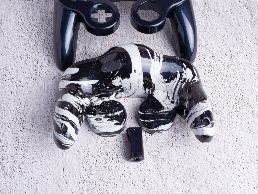 Marble - Custom Painted GameCube Controller Shells