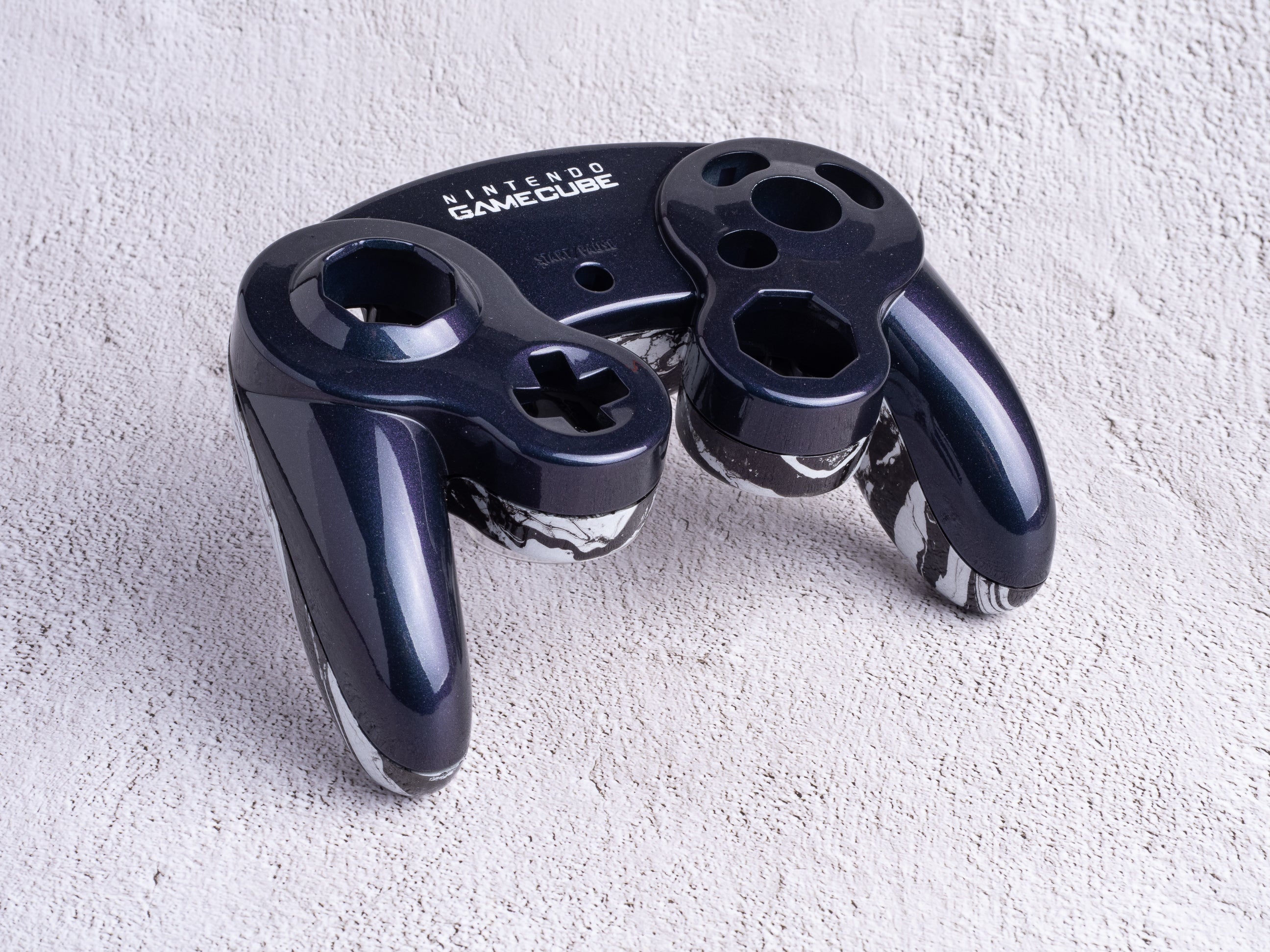 Marble - Custom Painted GameCube Controller Shells