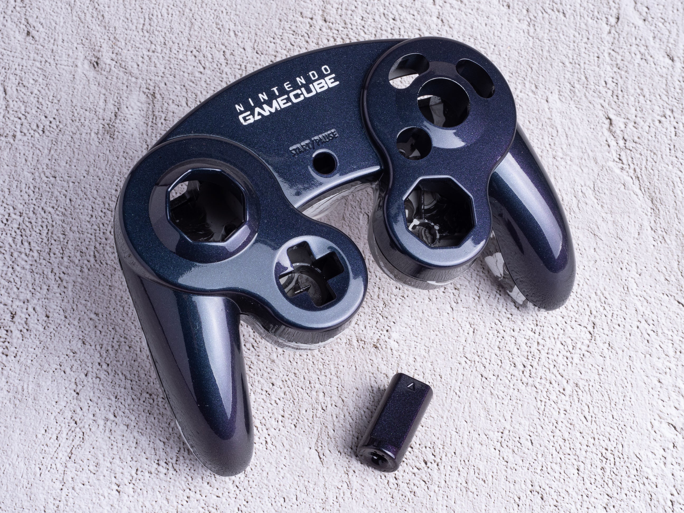 Marble - Custom Painted GameCube Controller Shells