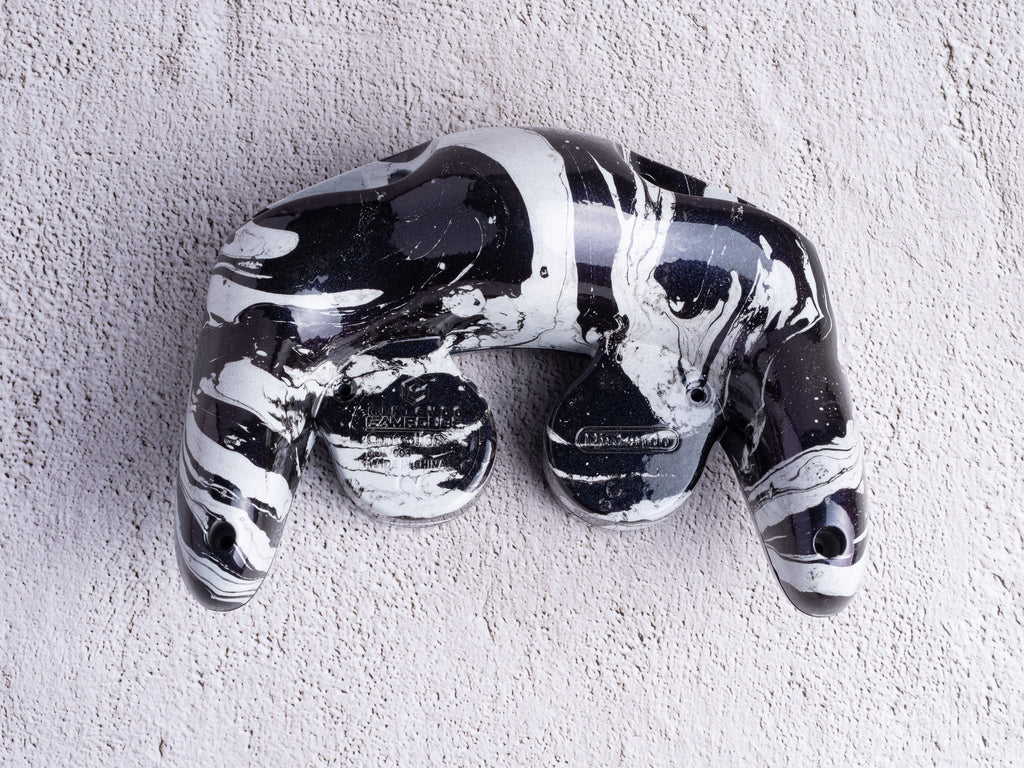 Marble - Custom Painted GameCube Controller Shells