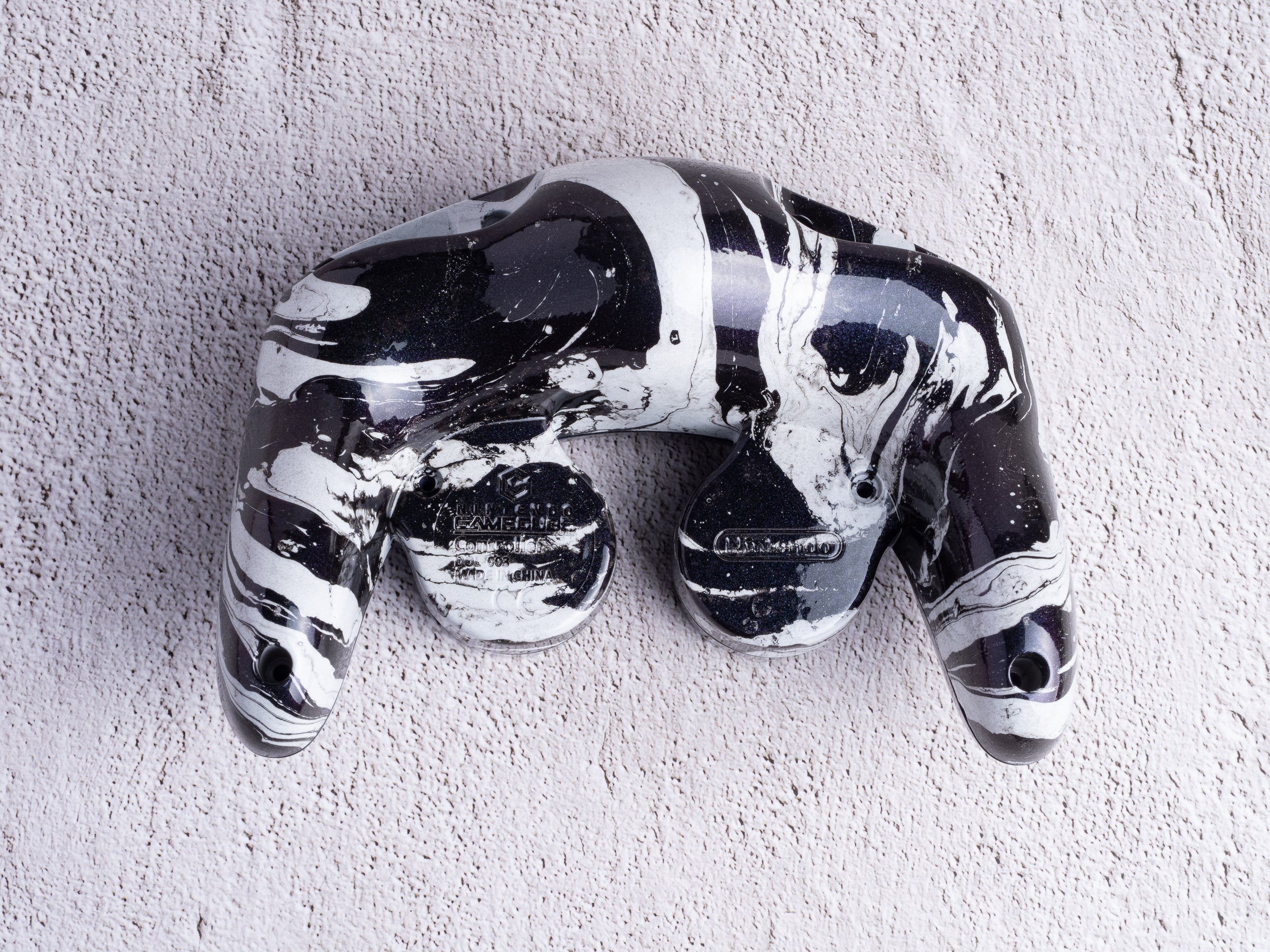 Marble - Custom Painted GameCube Controller Shells