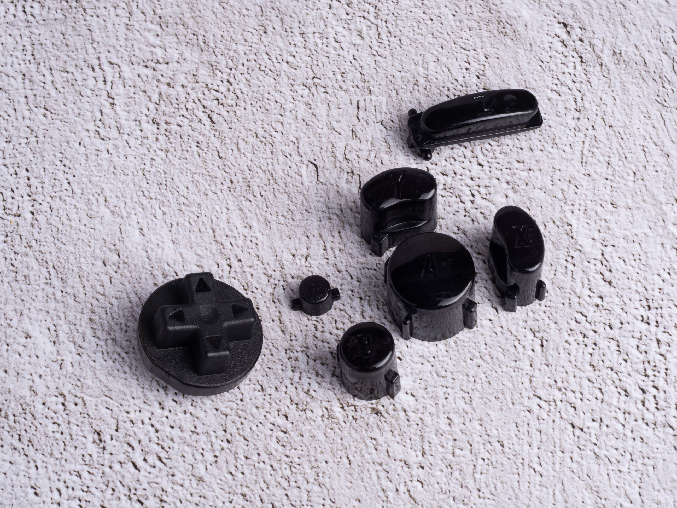 Black GameCube Controller Buttons