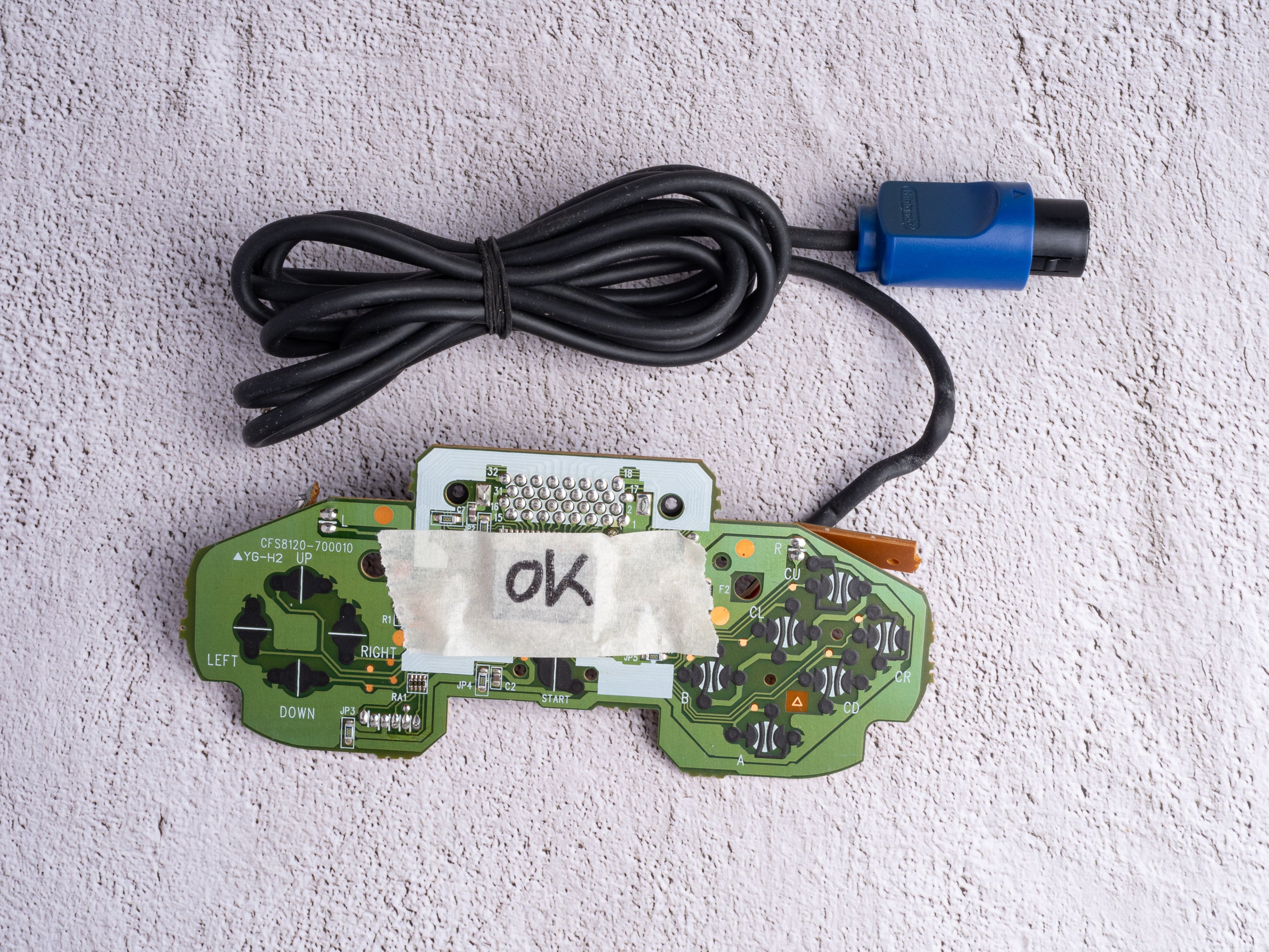 Official Nintendo 64 Controller Motherboard - PCB