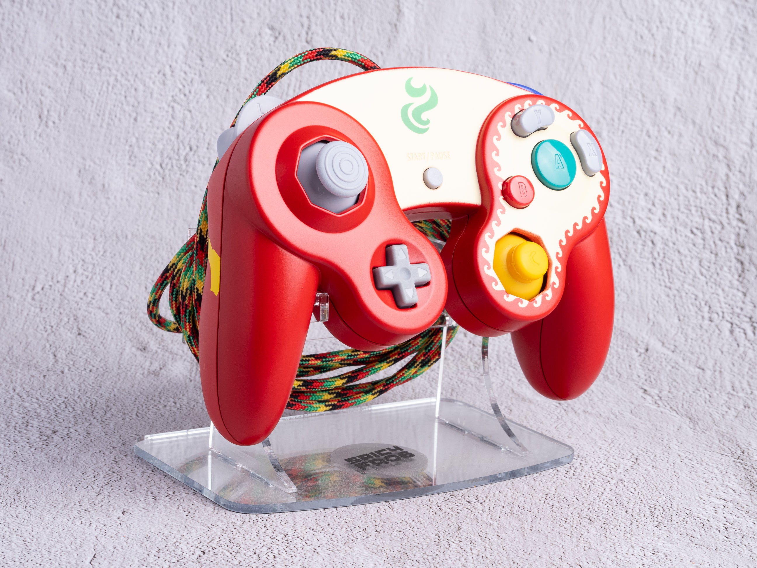 The Wind Waker - Custom Painted GameCube Controller - T3 - New in Box