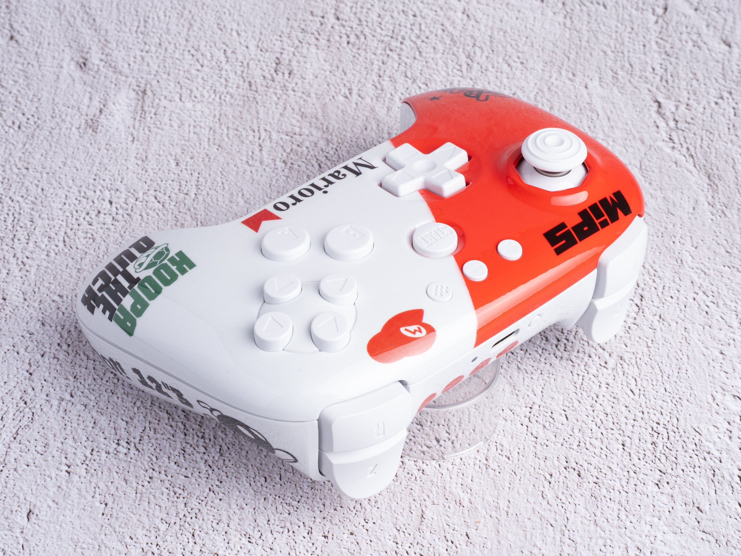 8BitDo 64 Bluetooth Controller - Custom Painted - Super Mario 64 / Mario Kart 64 Sponsors