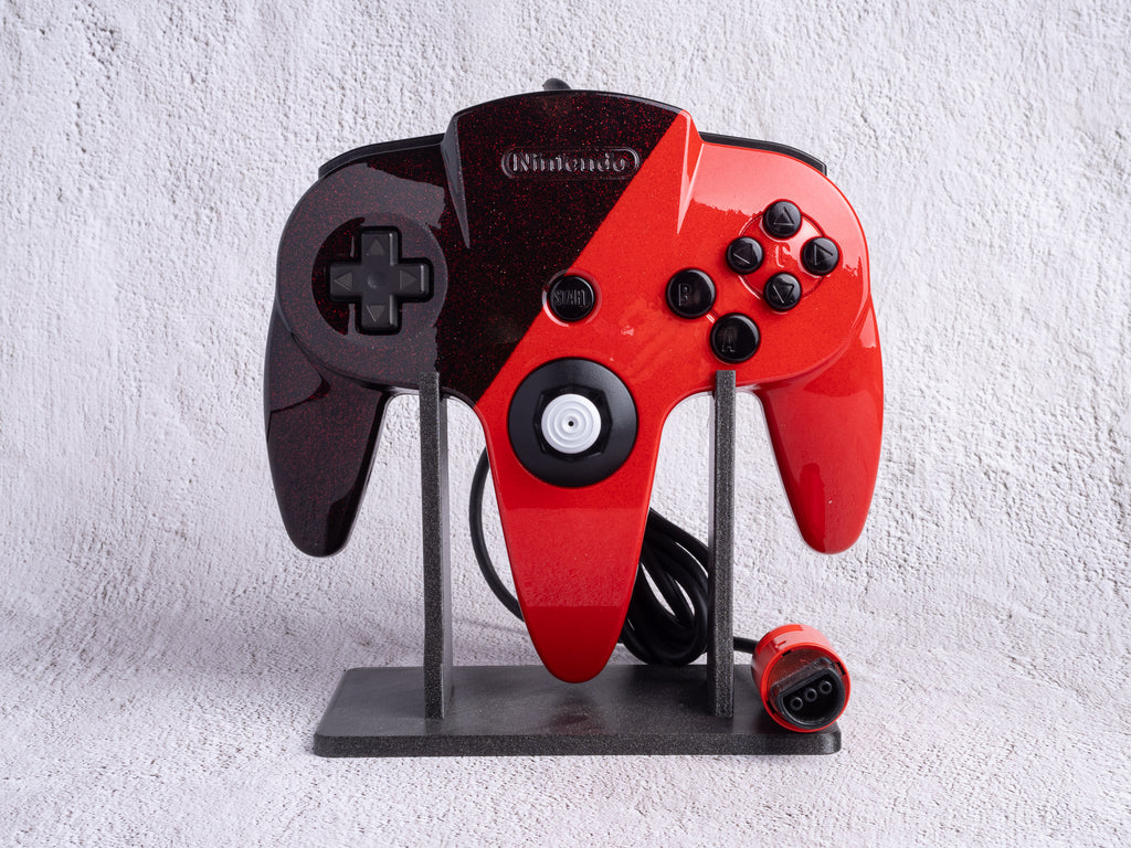 Racing Red - Custom Painted Nintendo 64 Controller