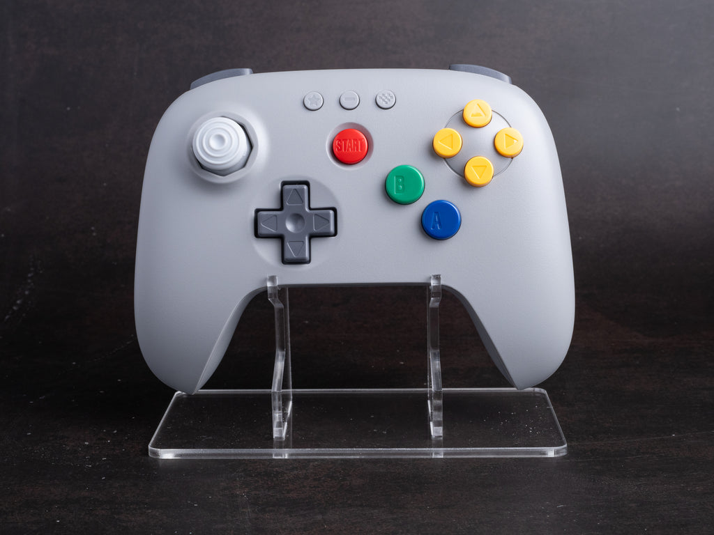 Acrilyc Stand for 8BitDo 64 Bluetooth Controller - Clear