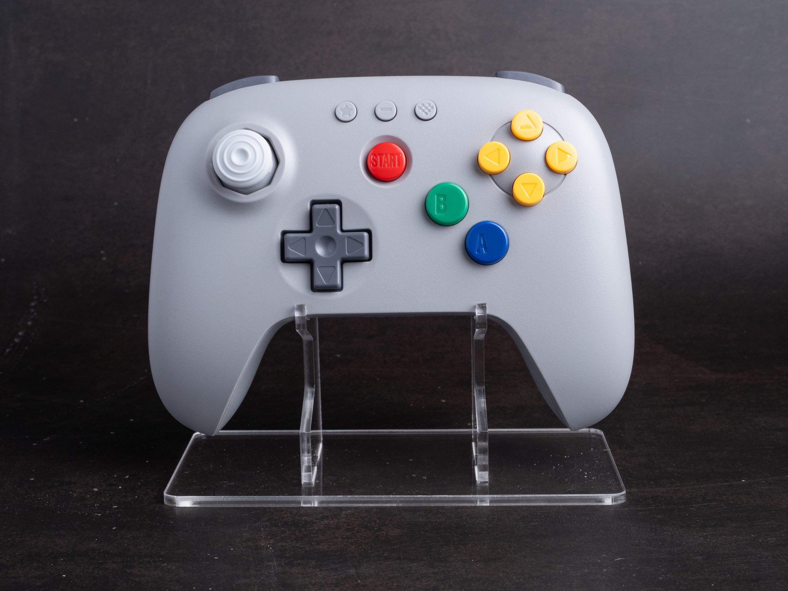 Acrilyc Stand for 8BitDo 64 Bluetooth Controller - Clear
