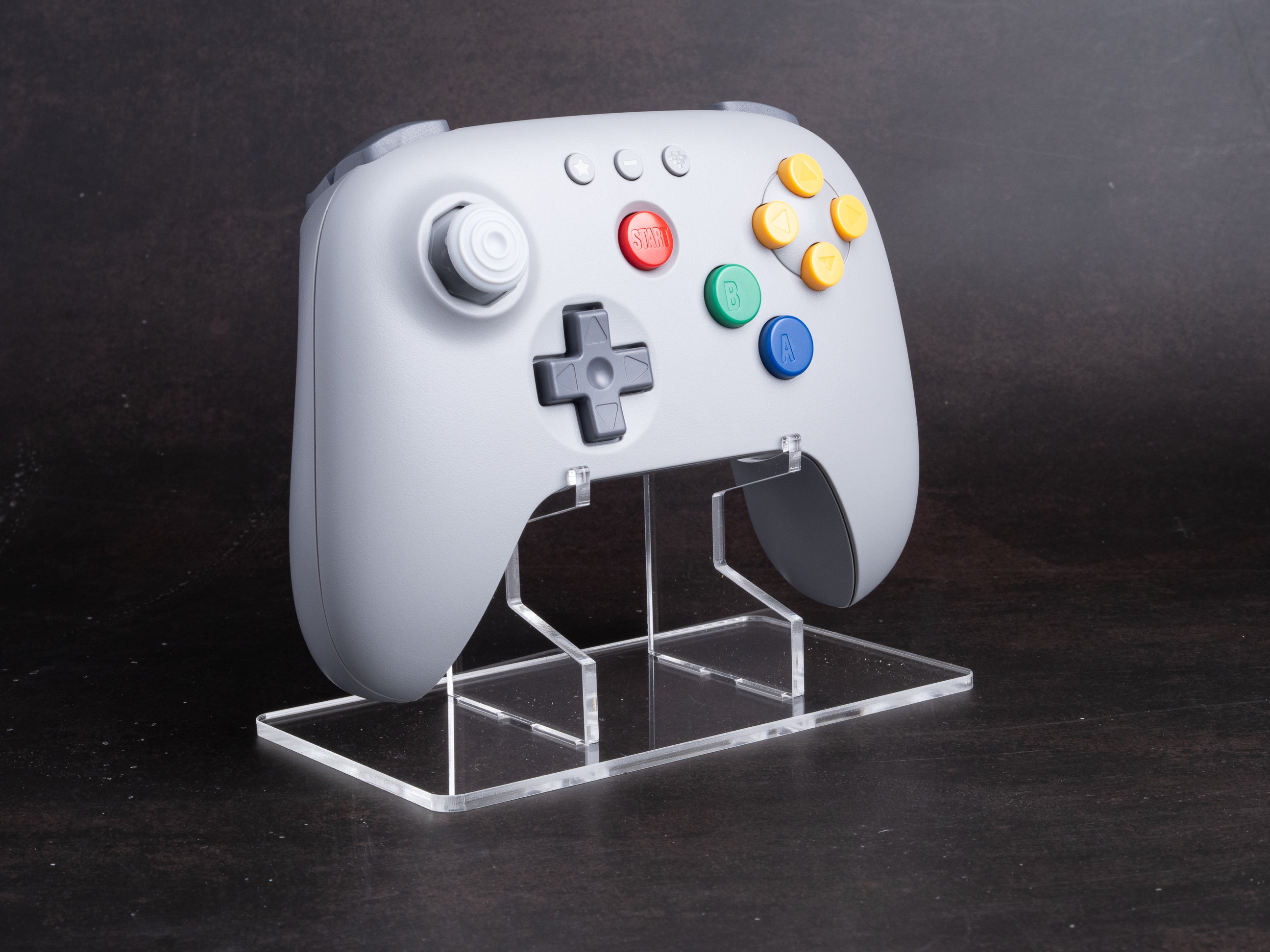 Acrilyc Stand for 8BitDo 64 Bluetooth Controller - Clear