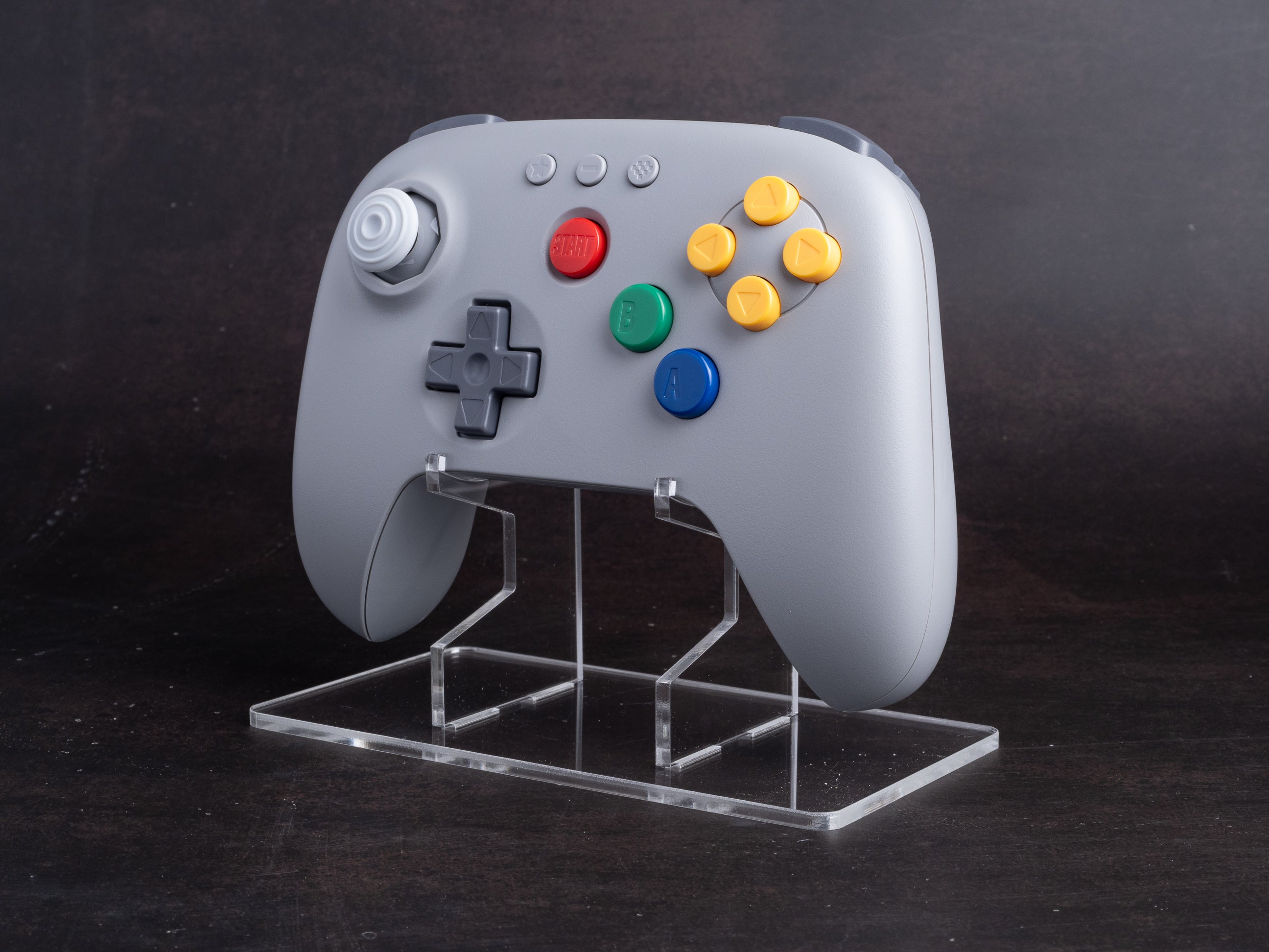 Acrilyc Stand for 8BitDo 64 Bluetooth Controller - Clear
