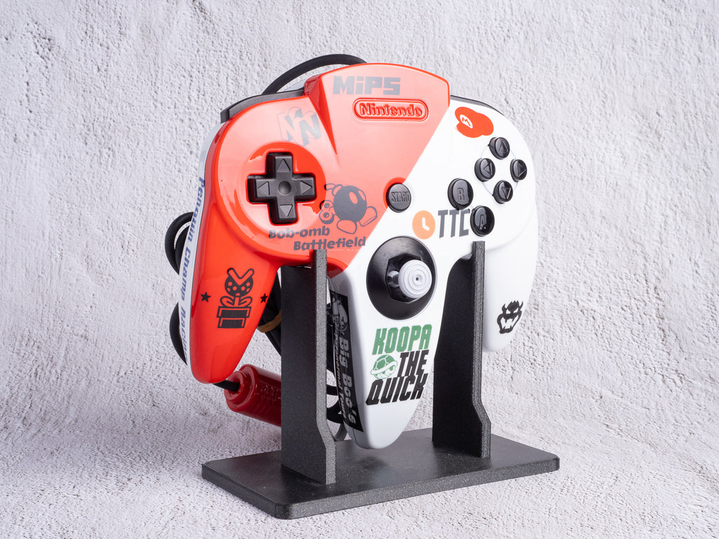 Super Mario 64 - Custom Painted Nintendo 64 Controller (OEM)